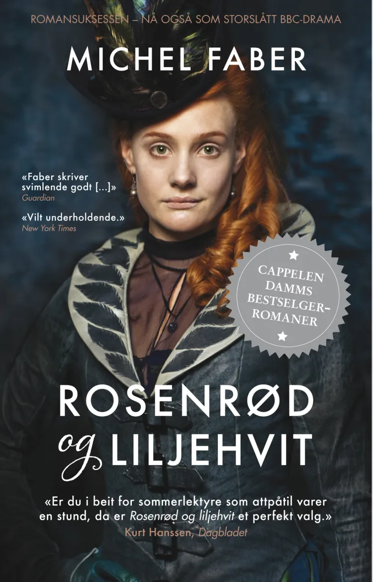 Omslag Rosenrød og liljehvit - Filmpocket av Michel Faber (Heftet)