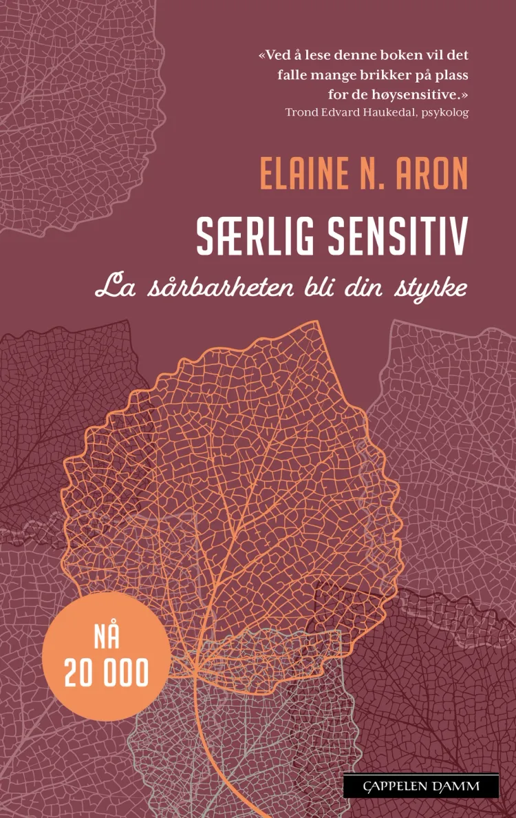 Omslag Særlig sensitiv av Elaine N. Aron (Heftet)