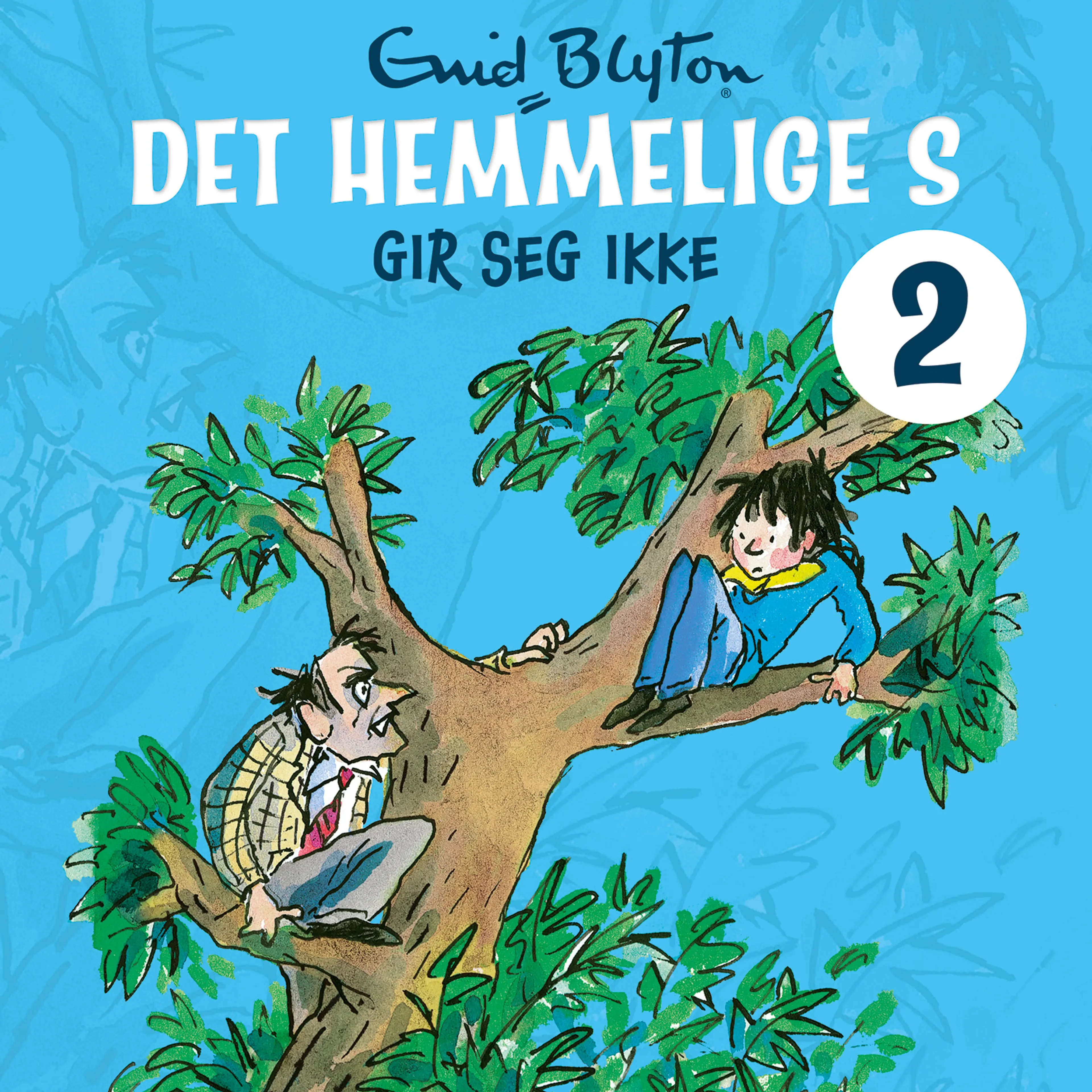 Omslag Det hemmelige S gir seg ikke av Enid Blyton (Lydbok)