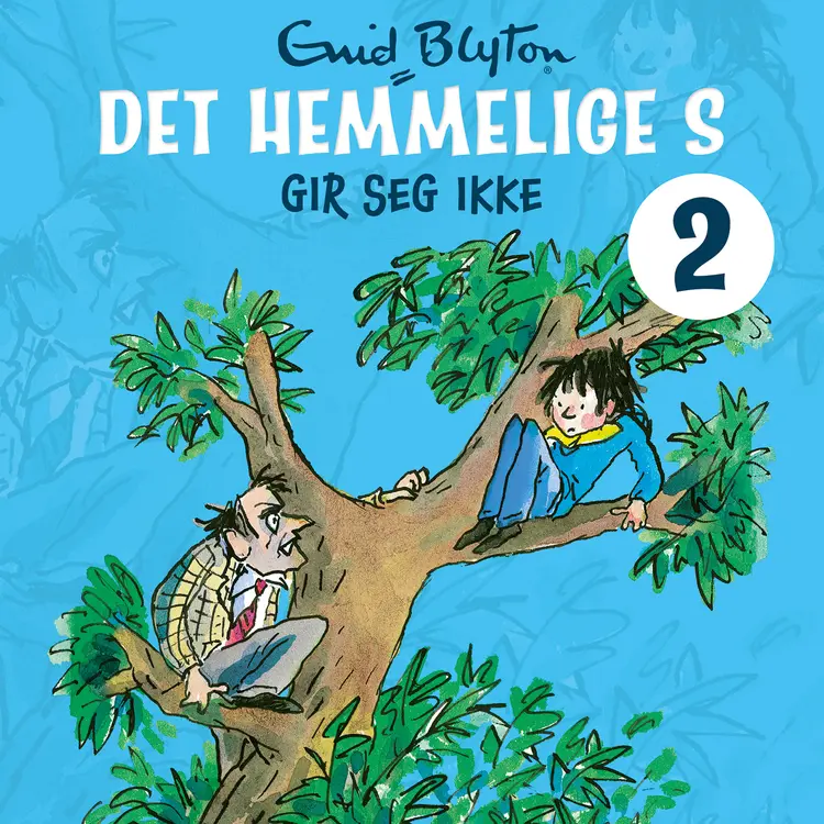Omslag Det hemmelige S gir seg ikke av Enid Blyton (Lydbok)