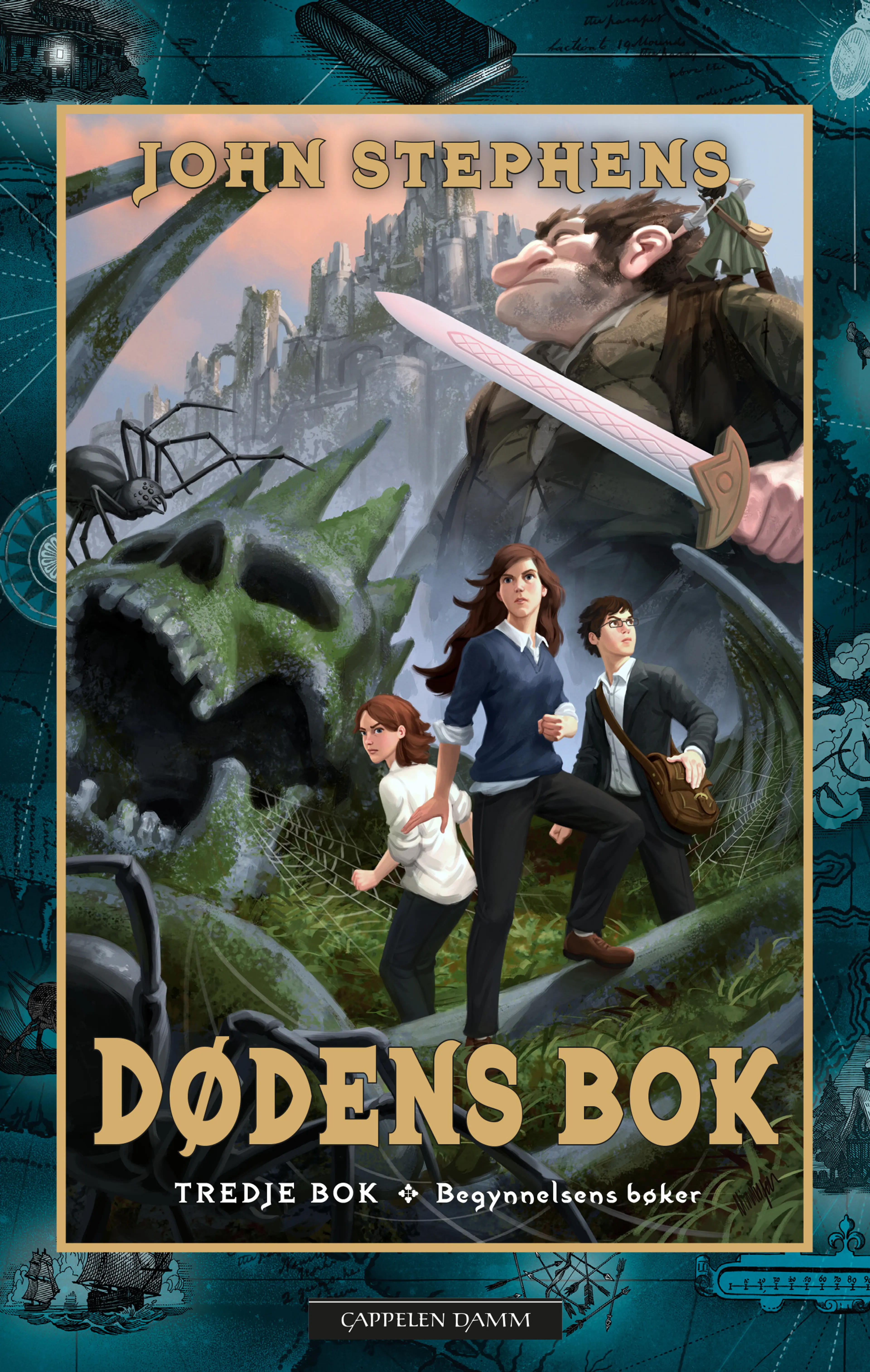 Omslag Dødens bok av John Stephens (Innbundet)