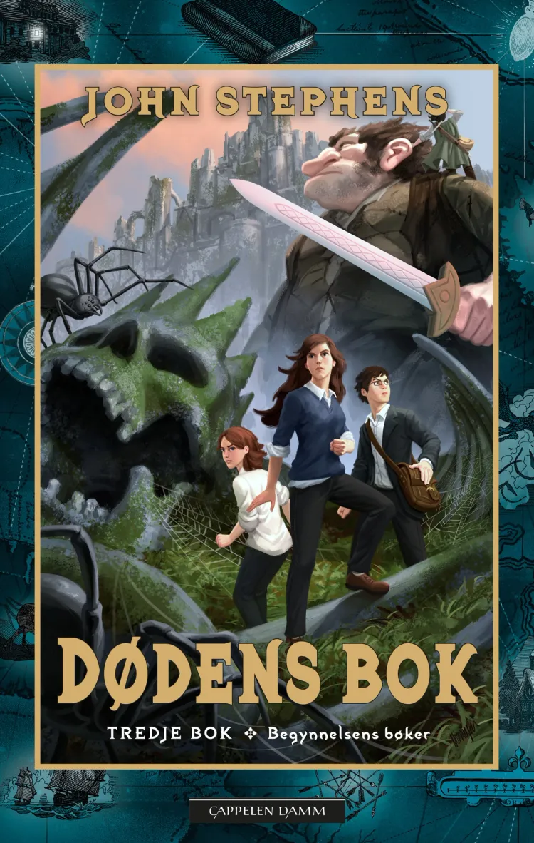 Omslag Dødens bok av John Stephens (Innbundet)