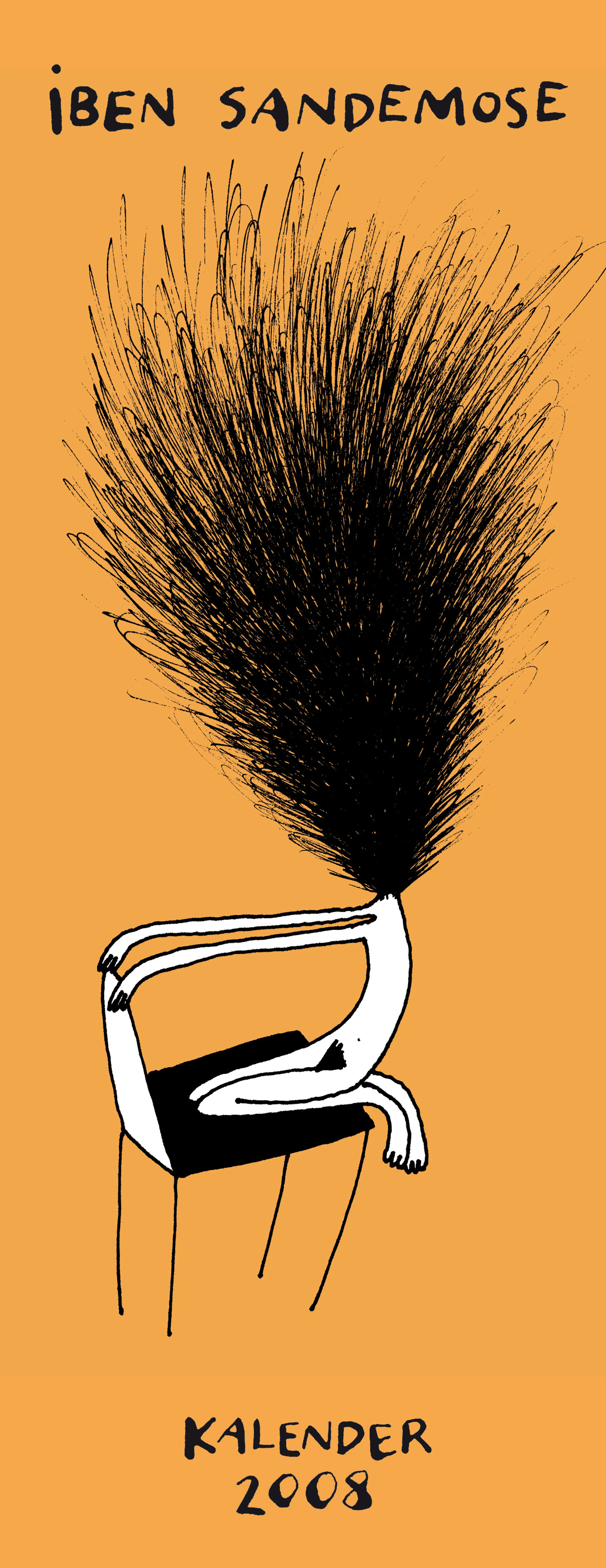 Omslag Kalender 2008 av Iben Sandemose (Ukjent)
