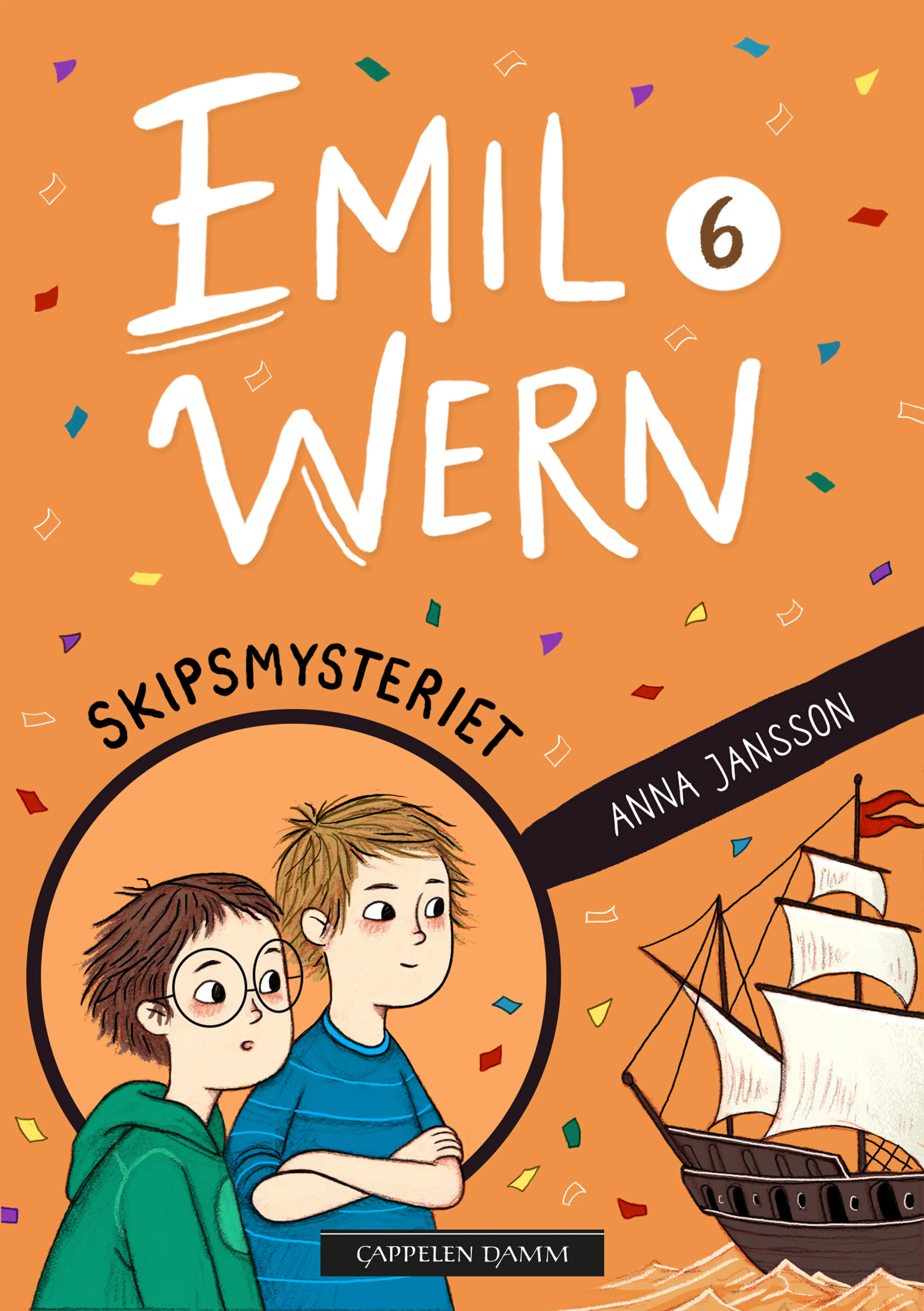 Omslag Emil Wern: Skipsmysteriet av Anna Jansson (Ebok)