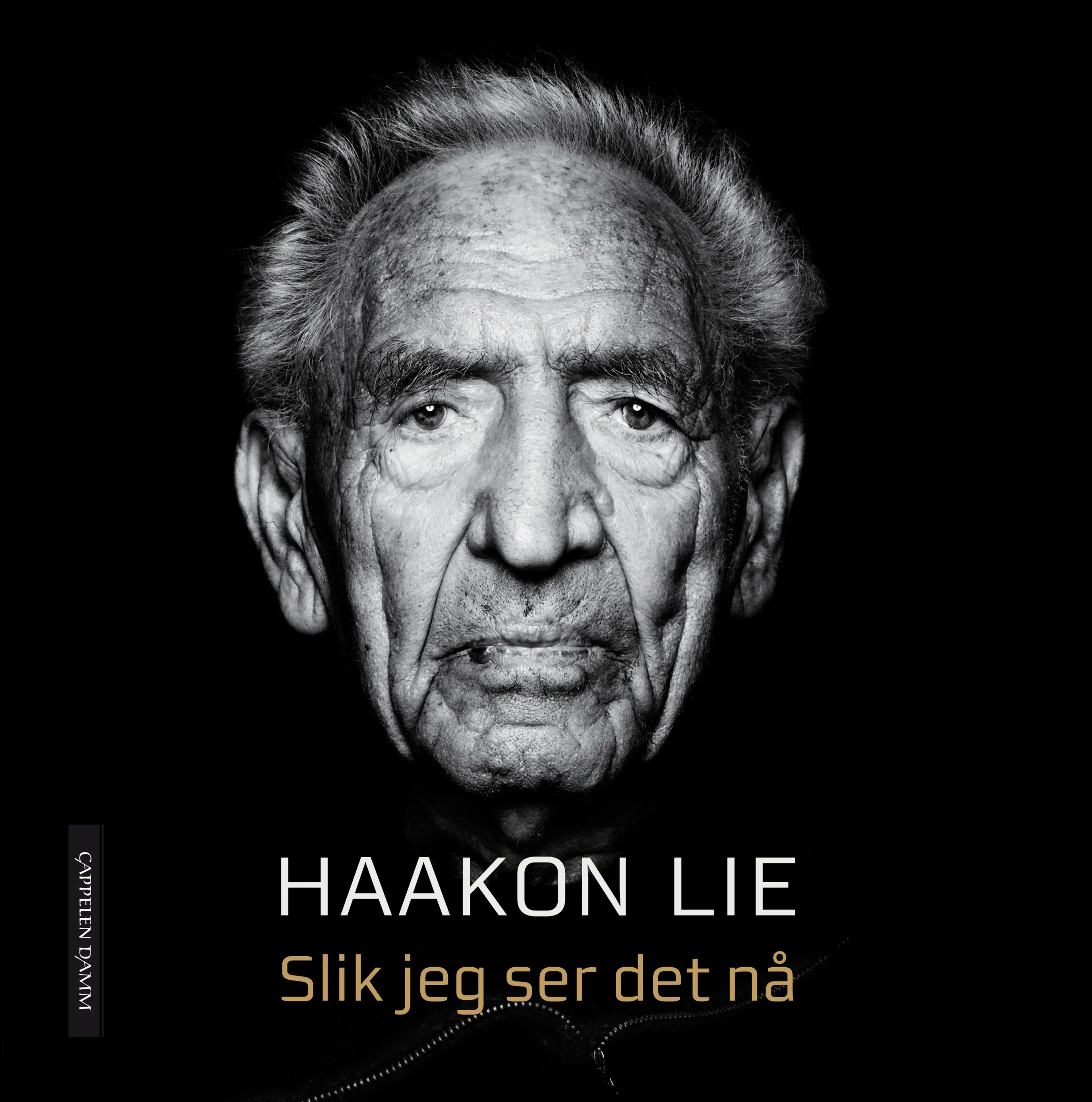 Omslag Slik jeg ser det nå av Haakon Lie i samarbeid med Hilde Harbo og Hans Olav Lahlum (Innbundet)