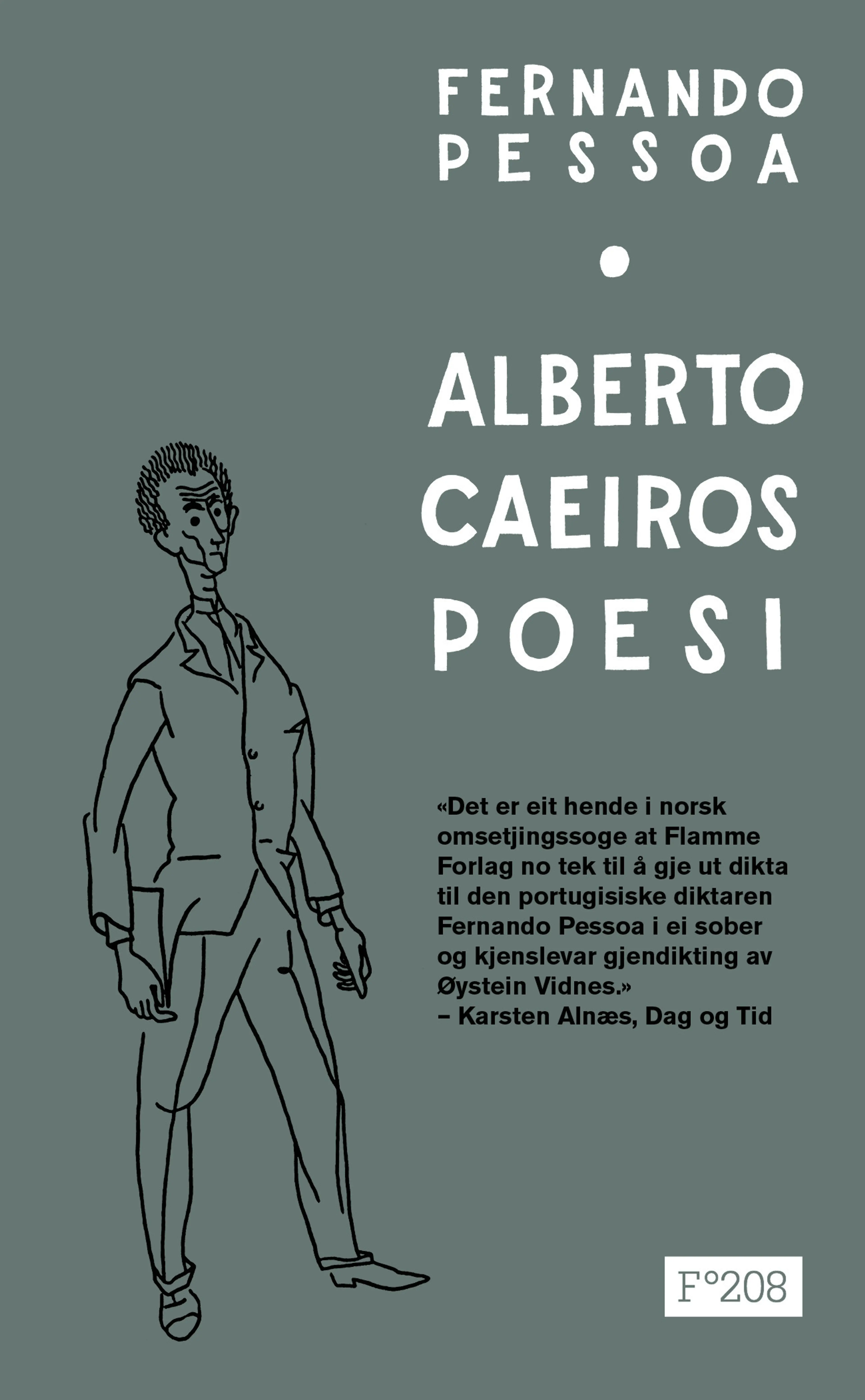 Omslag Alberto Caeiros poesi av Fernando Pessoa (Heftet)