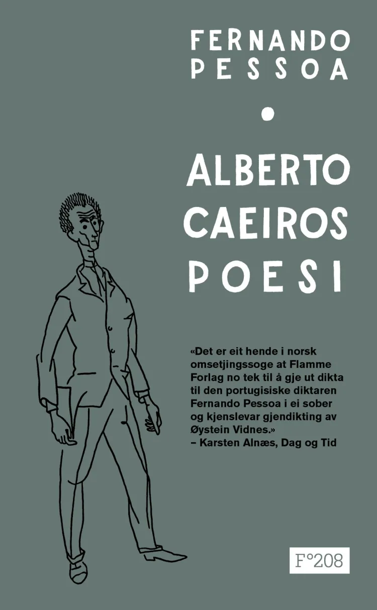 Omslag Alberto Caeiros poesi av Fernando Pessoa (Heftet)