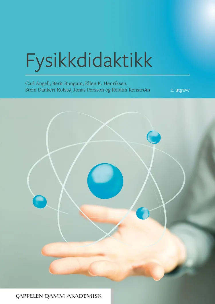 Omslag Fysikkdidaktikk av Angell, Bungum, Henriksen, Kolstø, Persson og Renstrøm (Heftet)