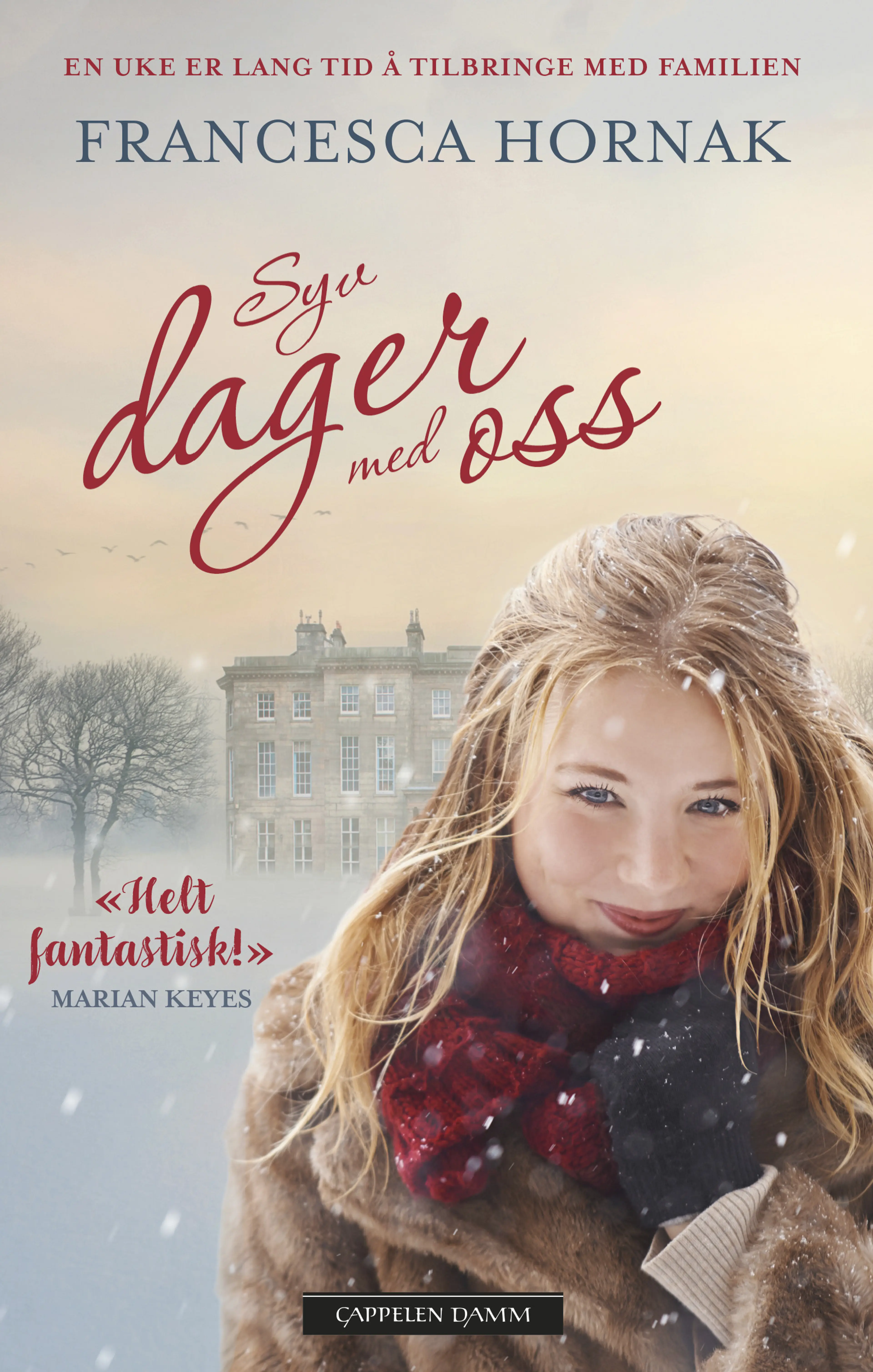 Omslag Syv dager med oss av Francesca Hornak (Heftet)