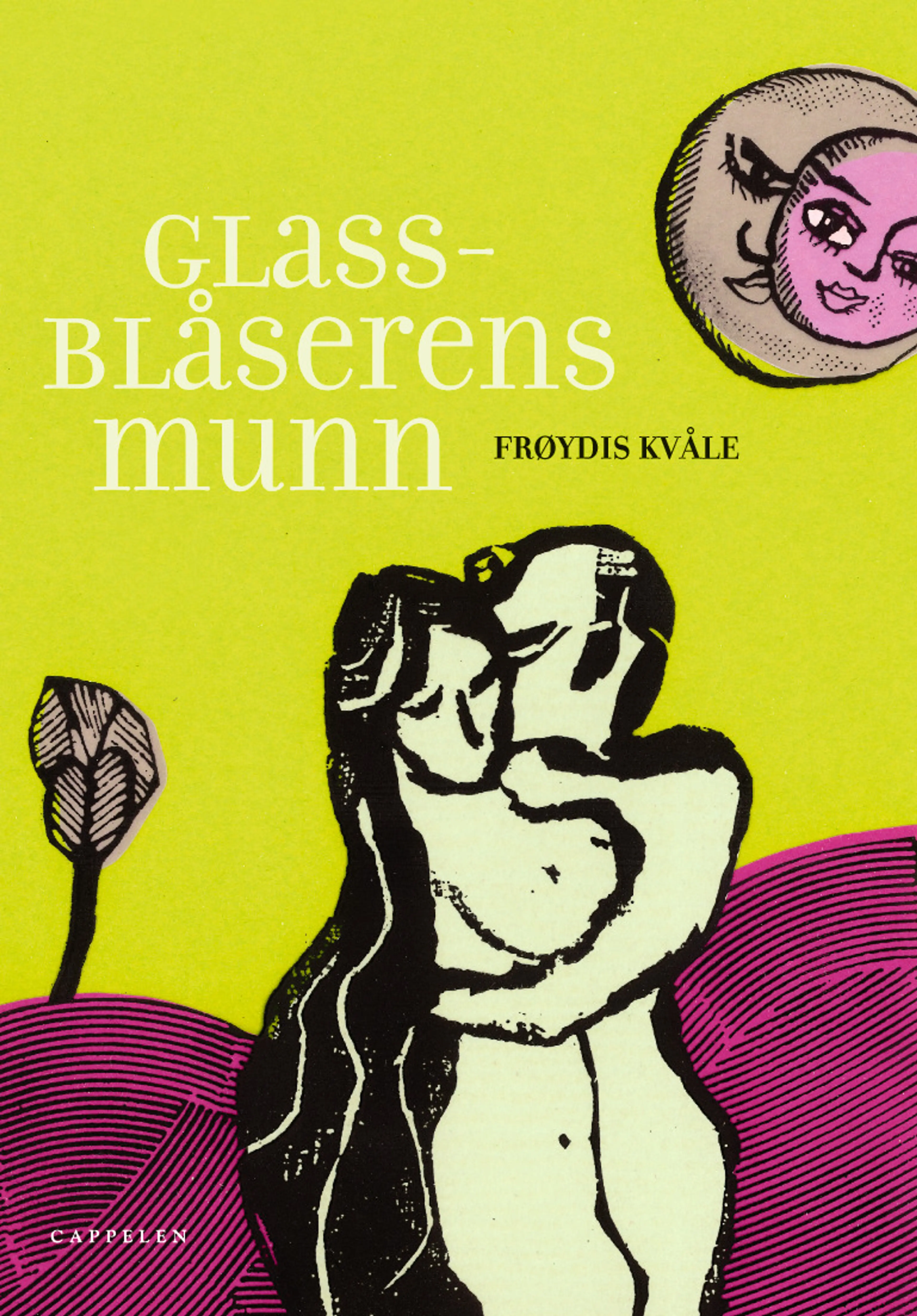 Omslag Glassblåserens munn av Frøydis Kvåle (Innbundet)