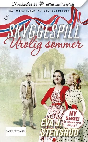 Omslag Urolig sommer av Eva J. Stensrud (Heftet)