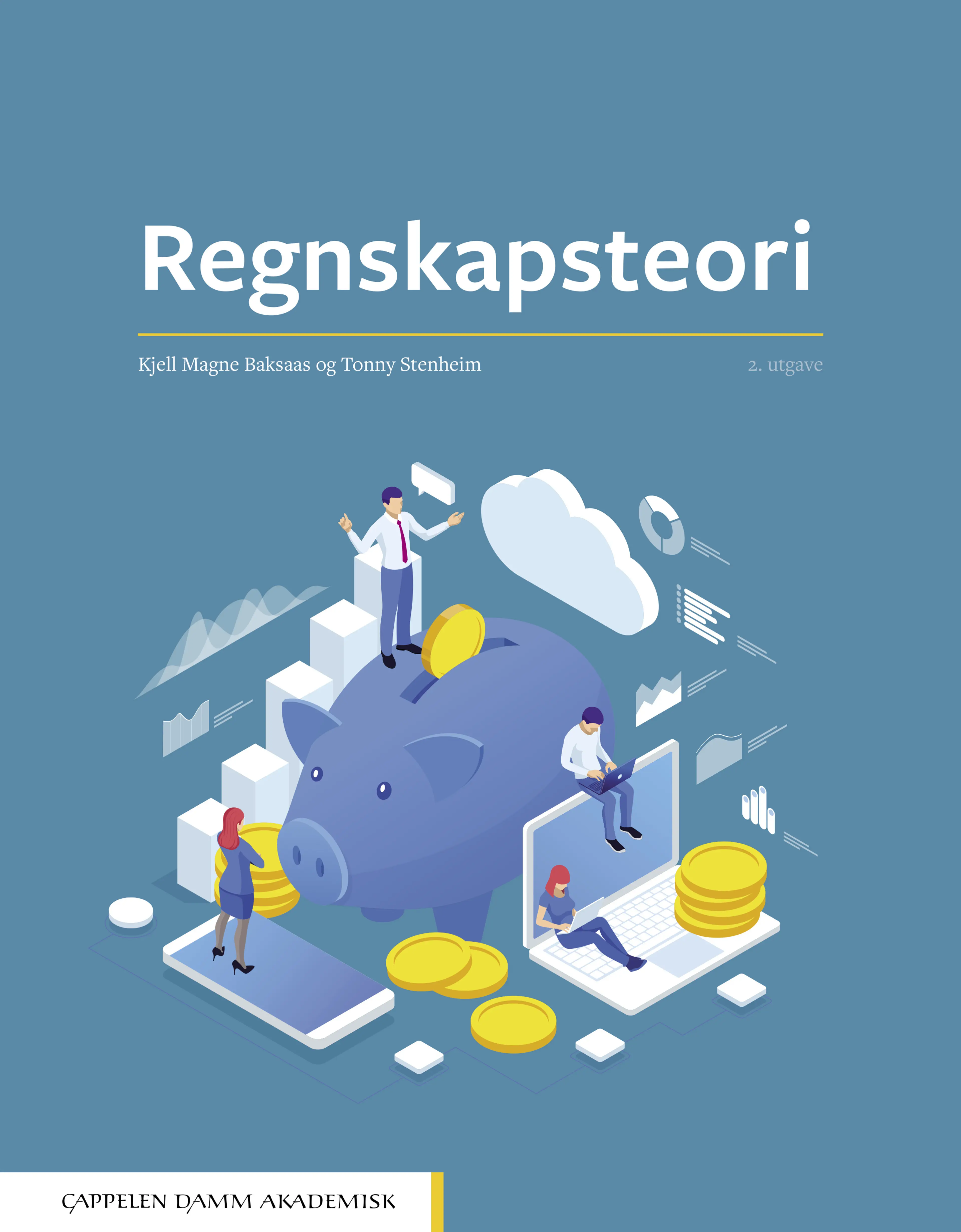 Omslag Regnskapsteori av Kjell Magne Baksaas og Tonny Stenheim (Innbundet)