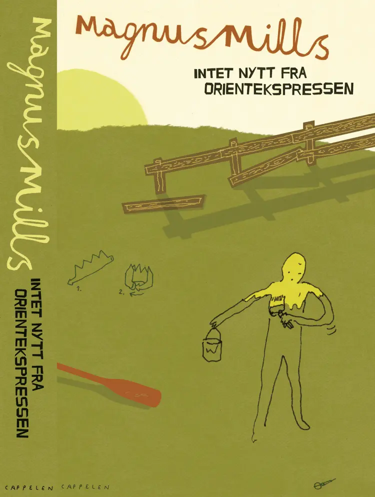 Omslag Intet nytt fra orientekspressen av Magnus Mills (Innbundet)