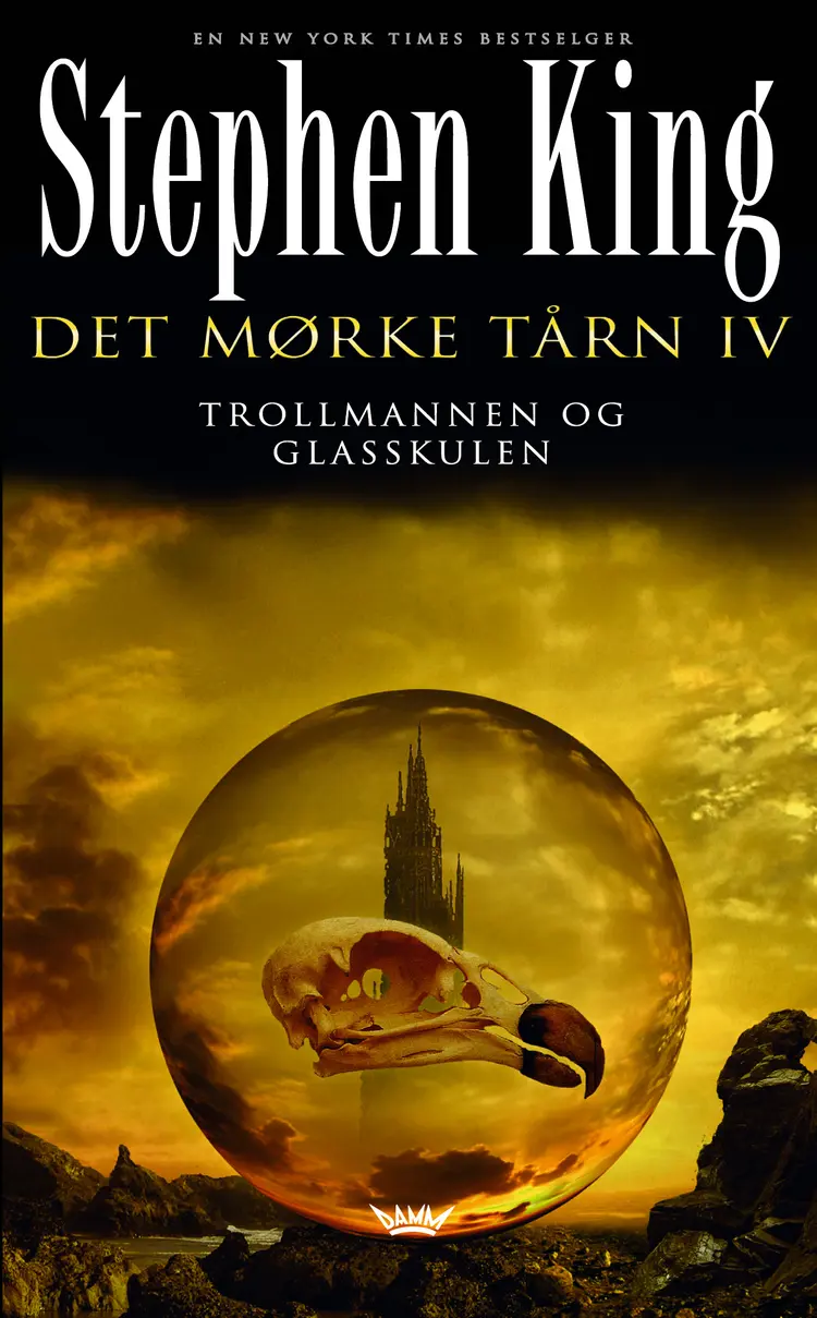 Omslag Det mørke tårn IV: Trollmannen og glasskulen av Stephen King (Heftet)