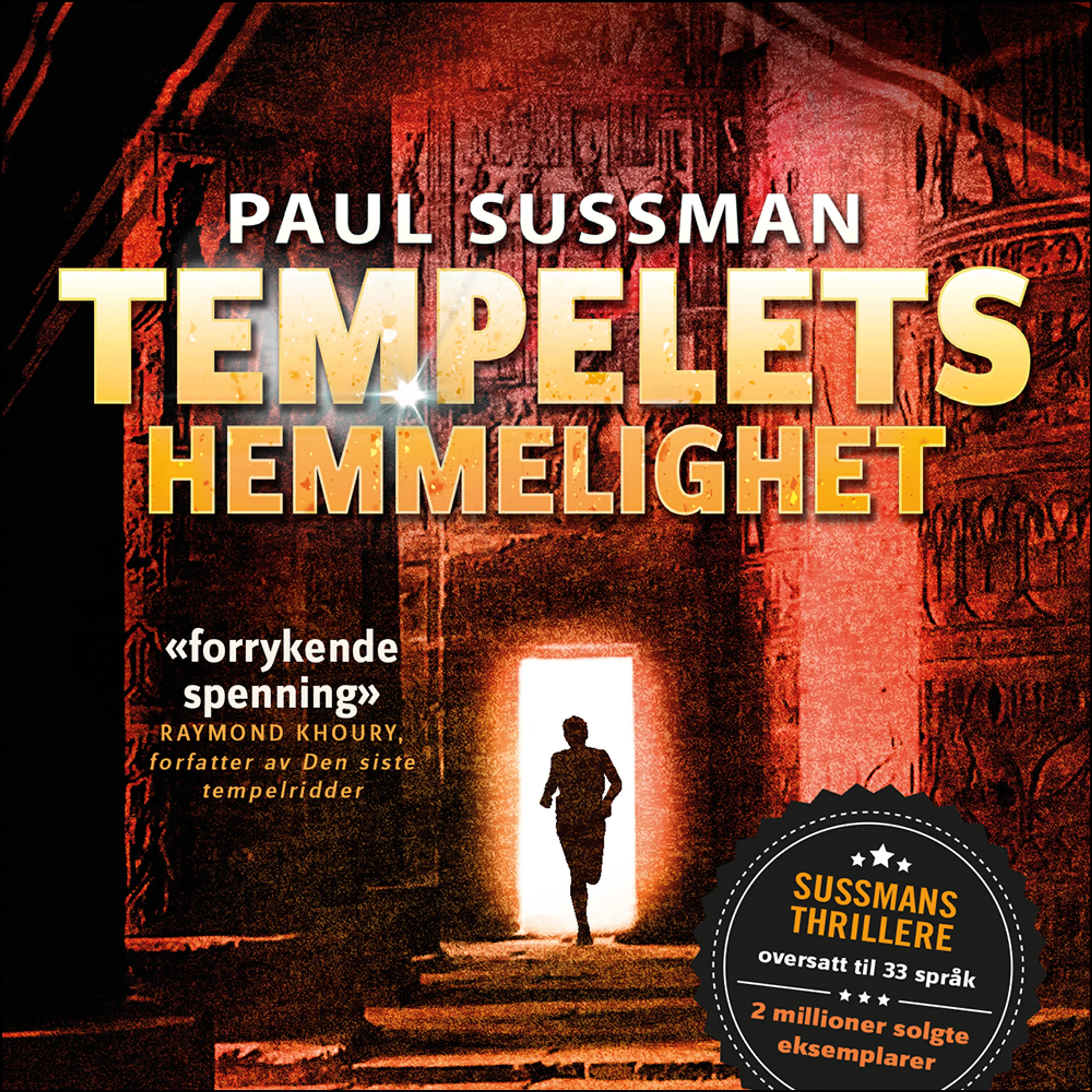 Omslag Tempelets hemmelighet av Paul Sussman (Lydbok)