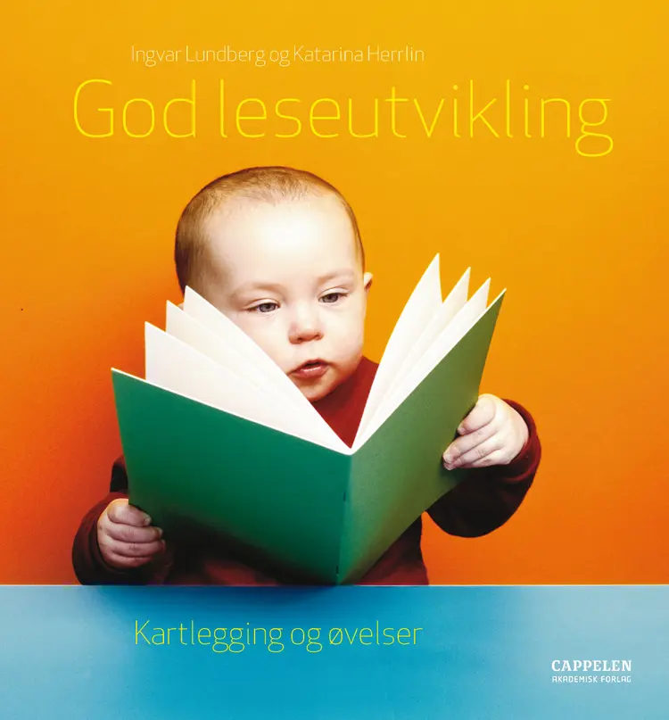 Omslag God leseutvikling av Katarina Herrlin og Ingvar Lundberg (Heftet)