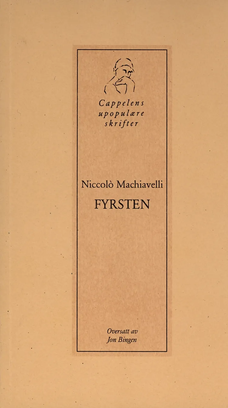 Omslag Fyrsten av Niccolò Machiavelli (Heftet)