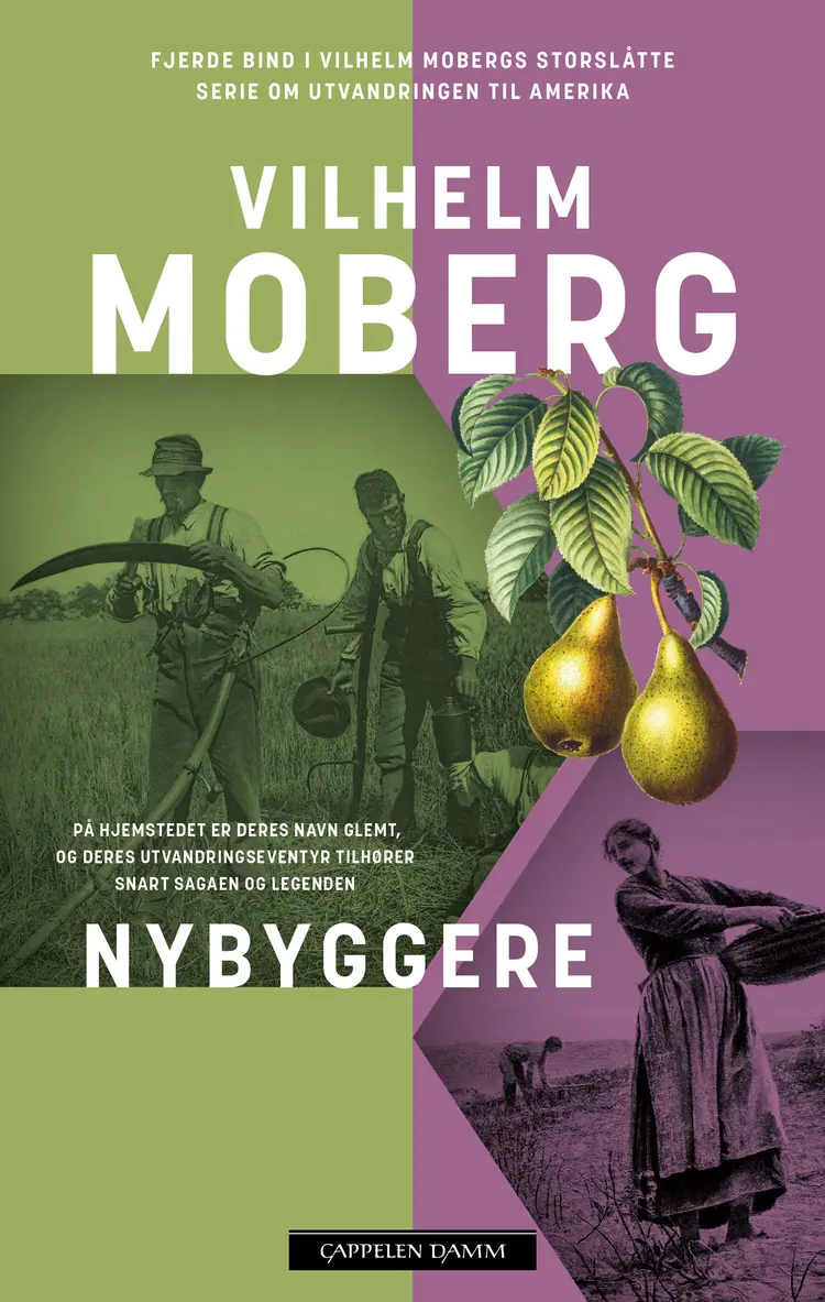 Omslag Nybyggere av Vilhelm Moberg (Heftet)
