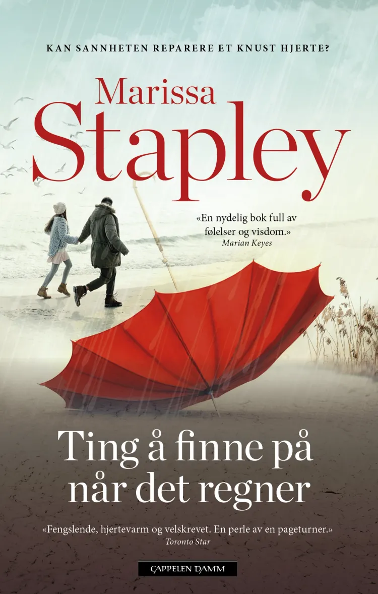 Omslag Ting å finne på når det regner av Marissa Stapley (Innbundet)