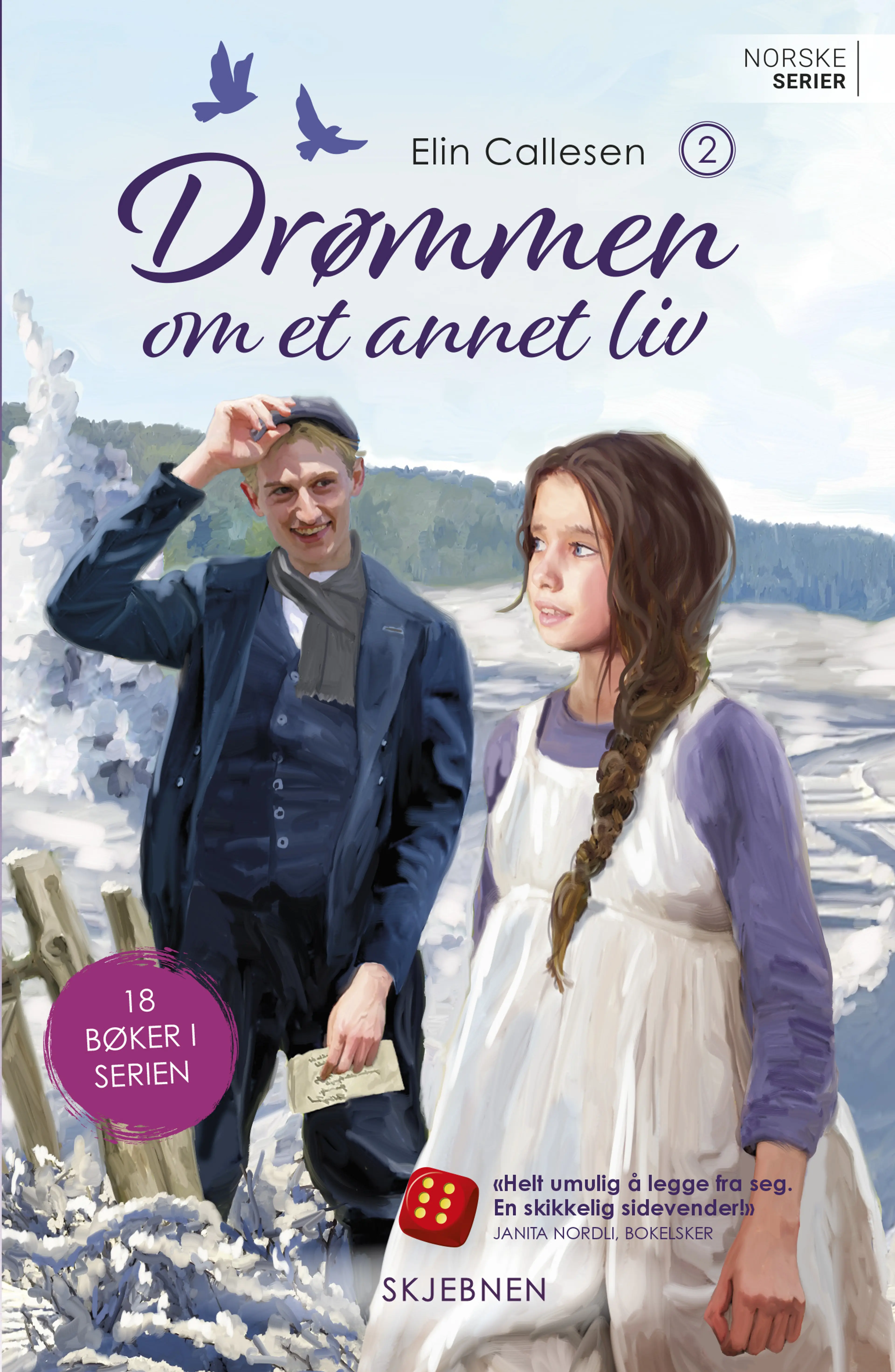 Omslag Skjebnen av Elin Callesen (Heftet)