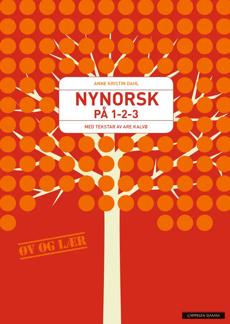 Omslag Nynorsk på 1-2-3! av Anne Kristin Dahl (Heftet)