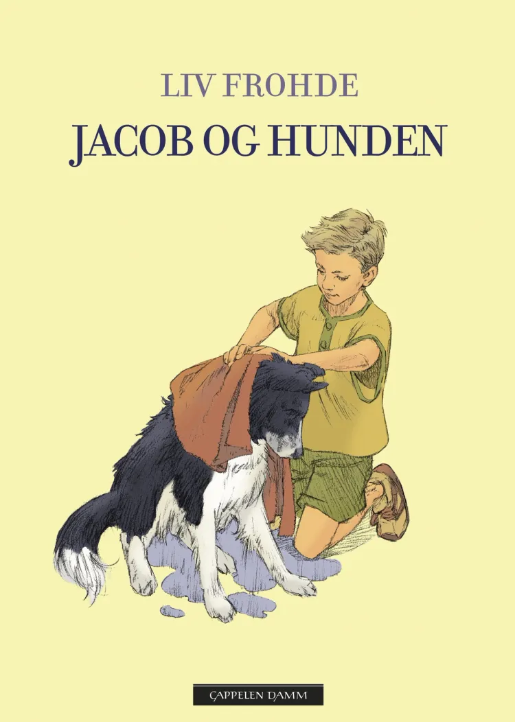 Omslag Jacob og hunden av Liv Frohde (Innbundet)