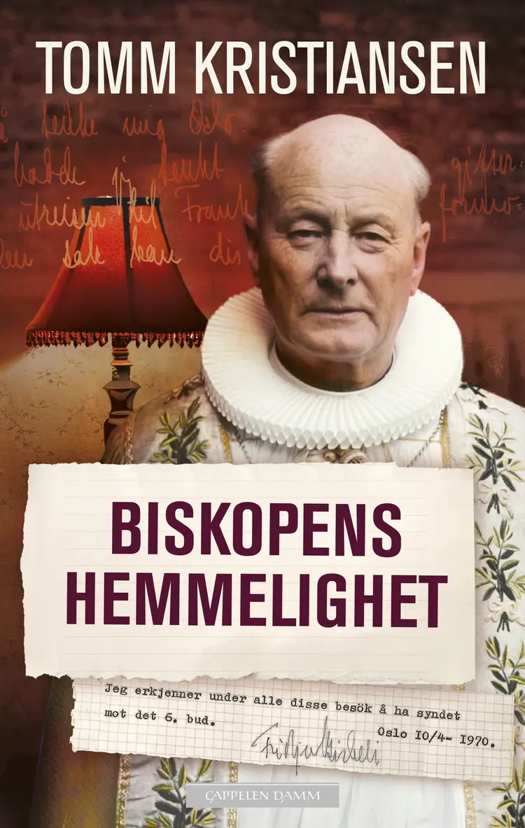 Omslag Biskopens hemmelighet av Tomm Kristiansen (Innbundet)