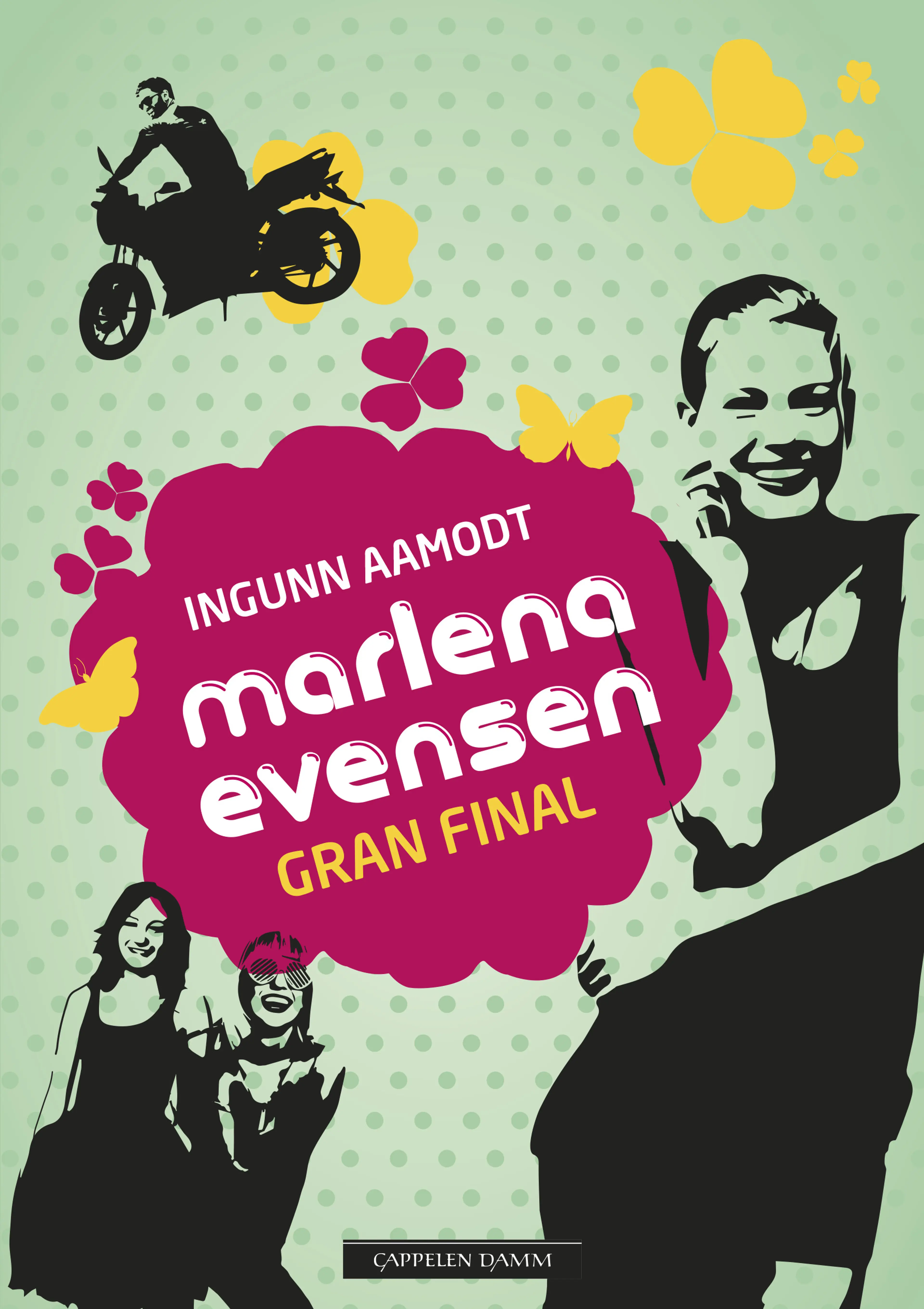 Omslag Marlena Evensen: Gran final av Ingunn Aamodt (Innbundet)