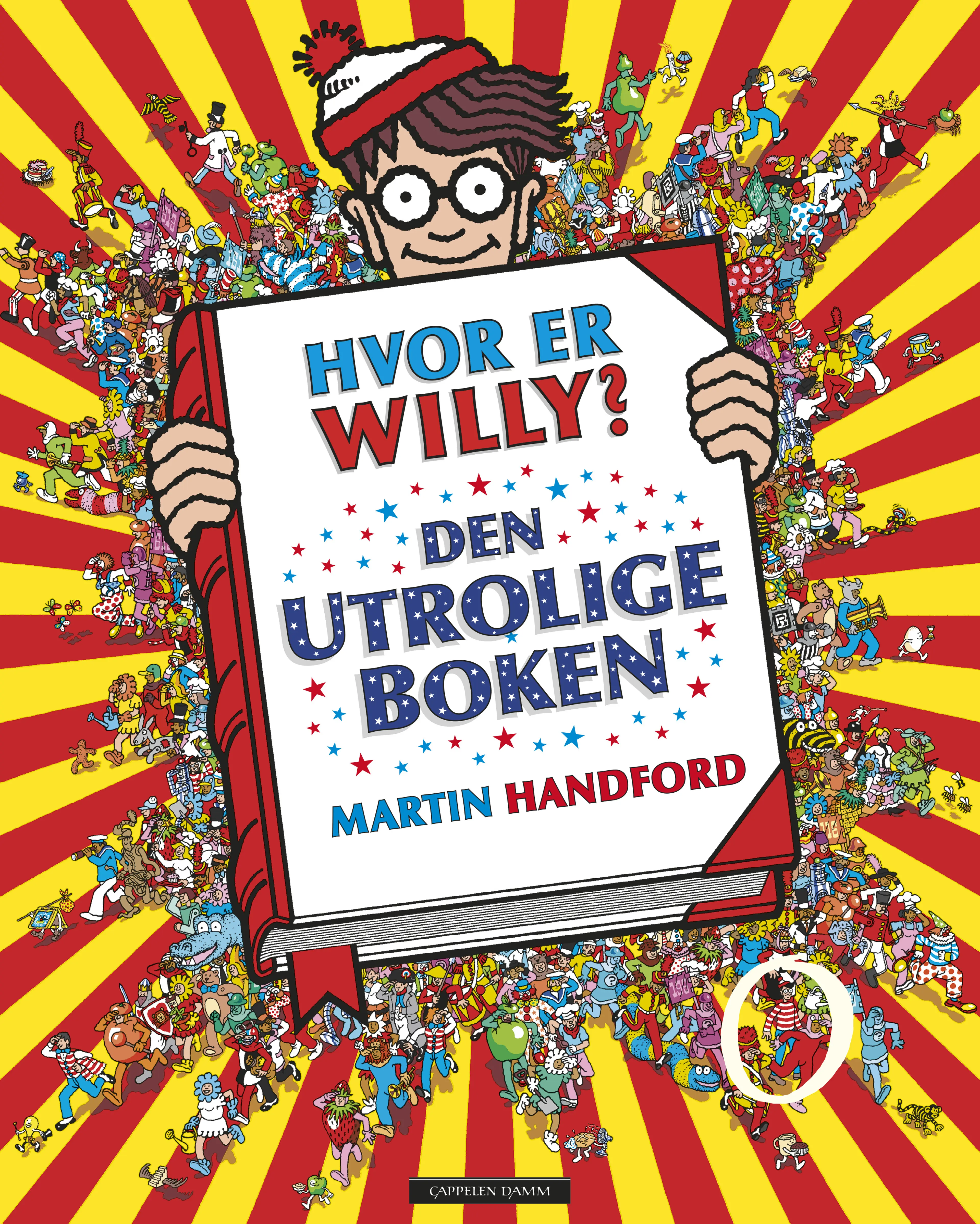 Omslag Hvor er Willy? Den utrolige boken av Martin Handford (Innbundet)