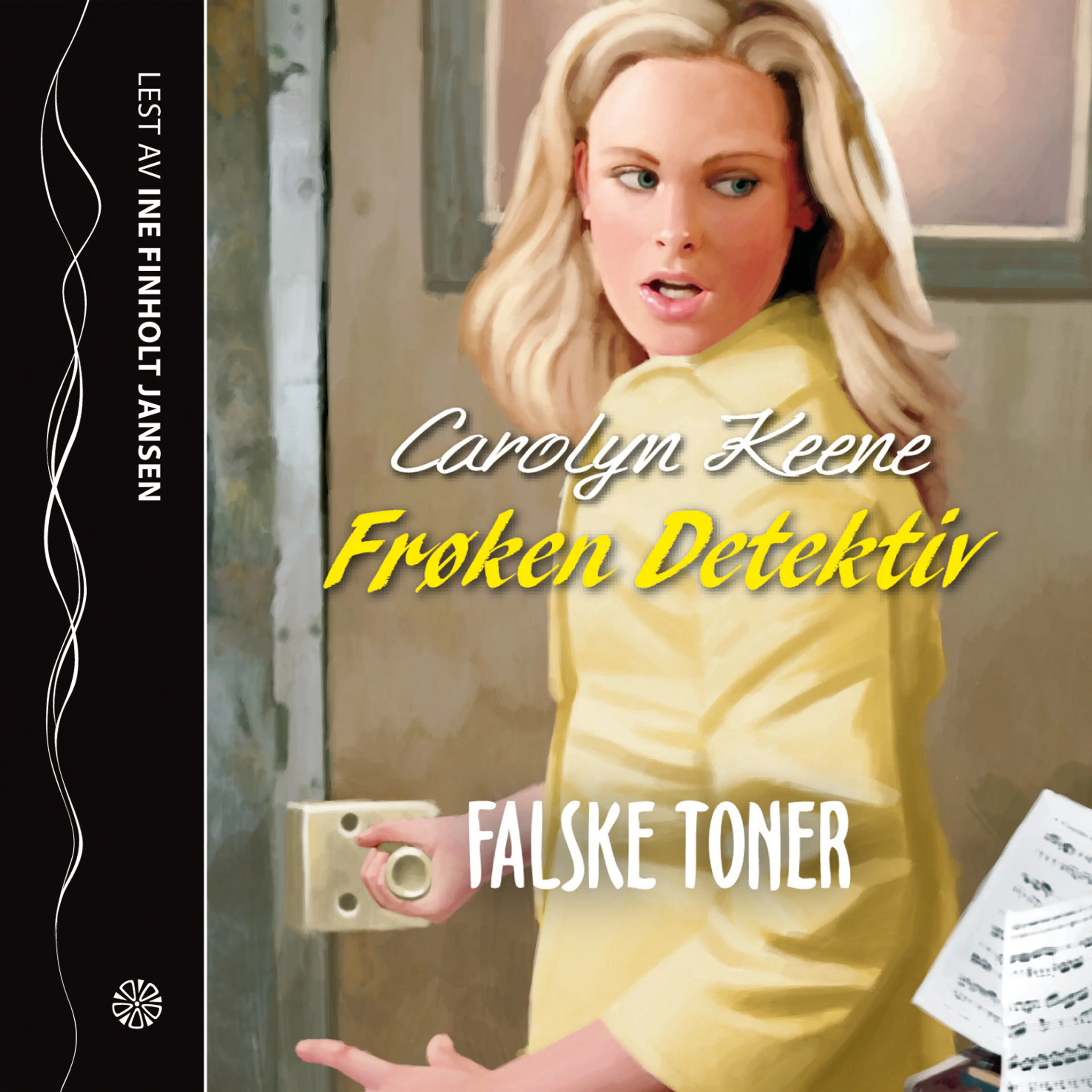 Omslag Frøken Detektiv: Falske toner av Carolyn Keene (Lydbok)