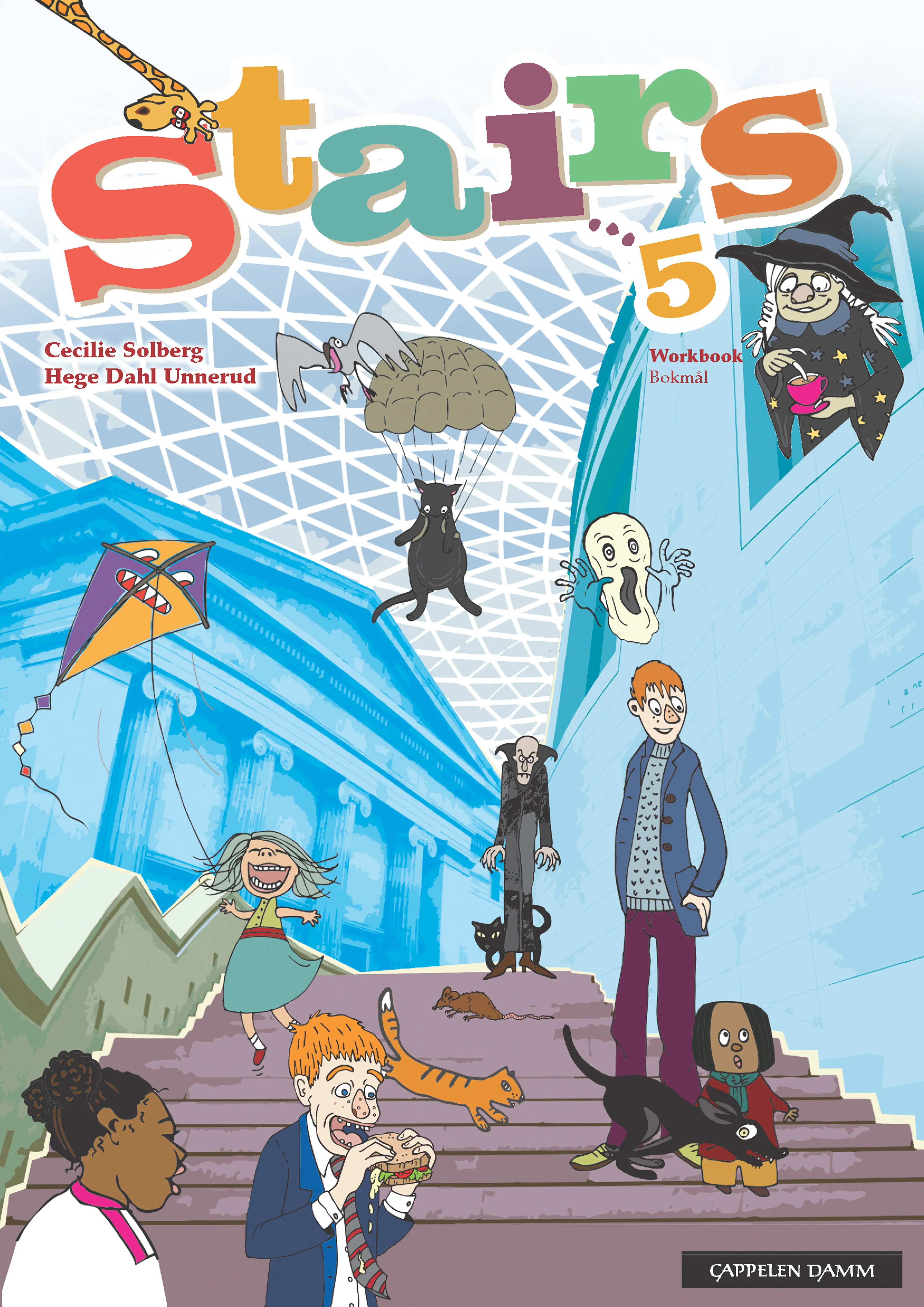 Omslag Stairs 5 Utgave 2 Workbook av Cecilie Solberg og Hege Dahl Unnerud (Heftet)