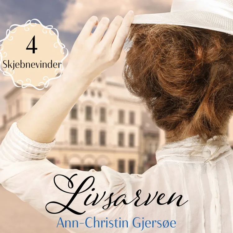 Omslag Skjebnevinder av Ann-Christin Gjersøe (Lydbok)