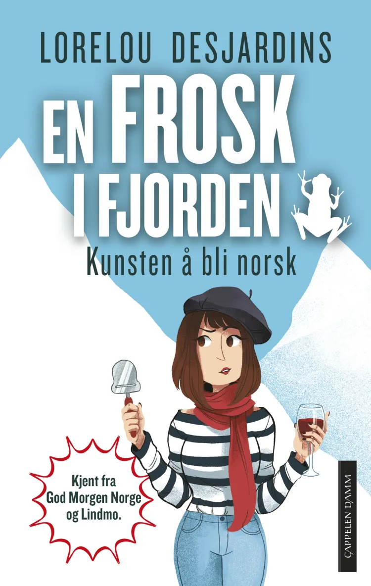 Omslag En frosk i fjorden av Lorelou Desjardins (Heftet)