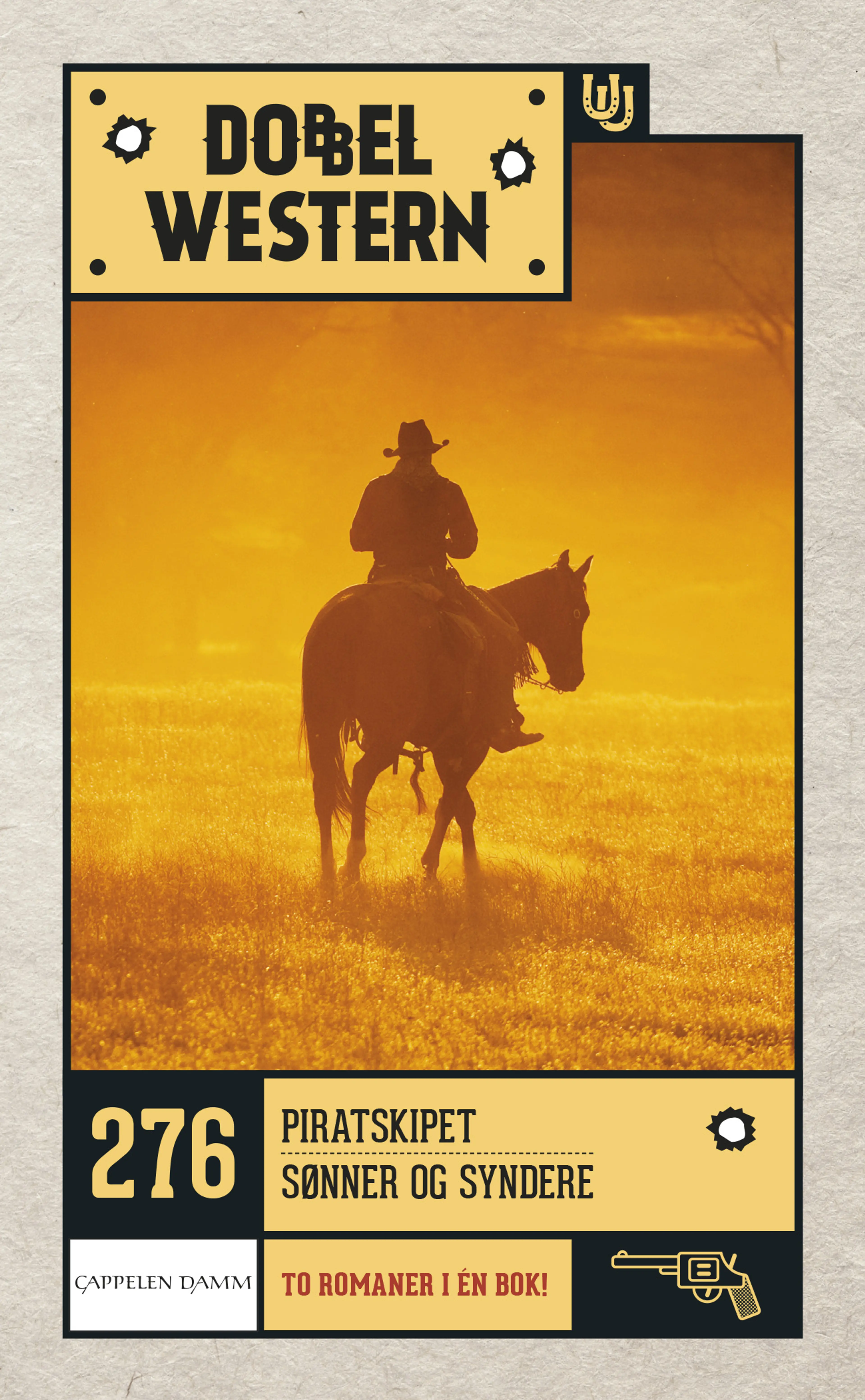 Omslag Piratskipet/Sønner og syndere av J.D. Hardin (Heftet)