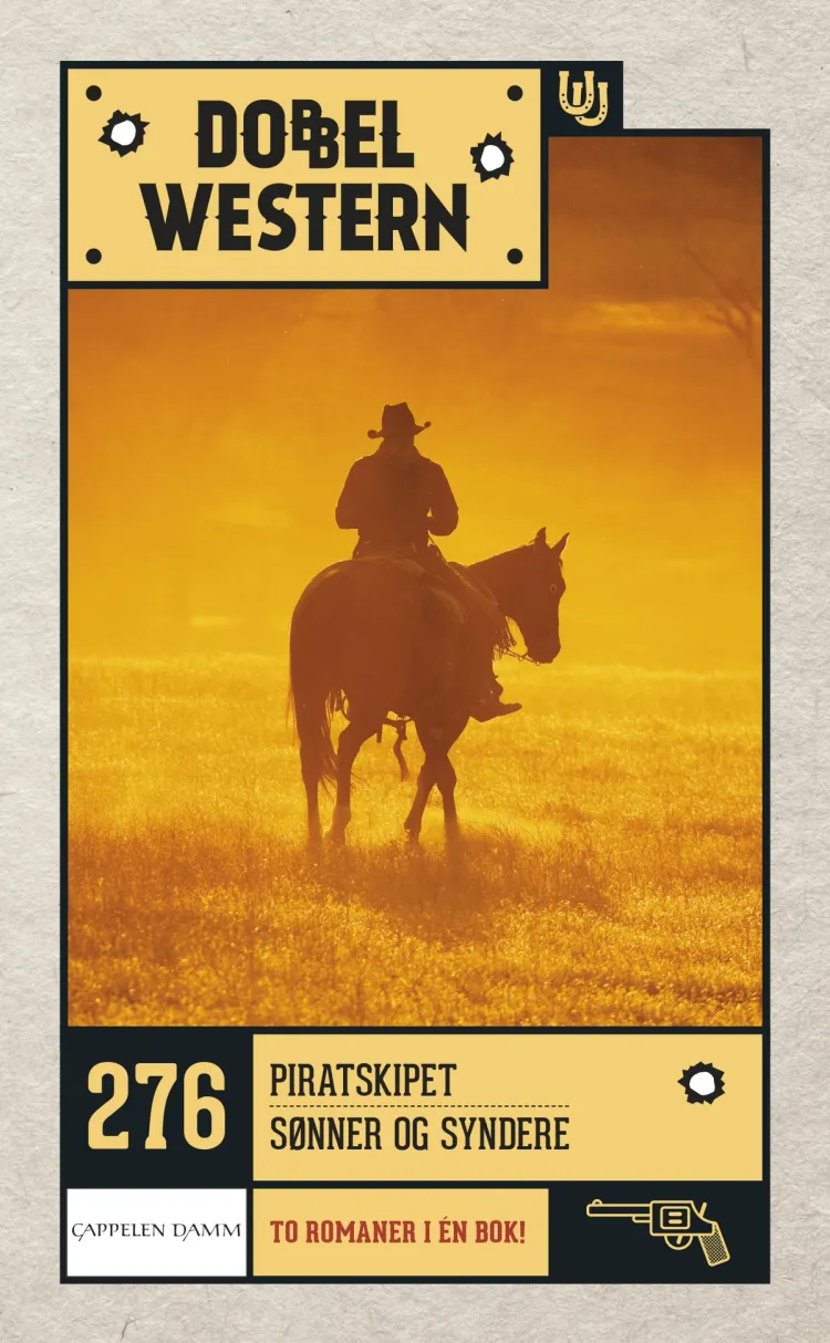 Omslag Piratskipet/Sønner og syndere av J.D. Hardin (Heftet)