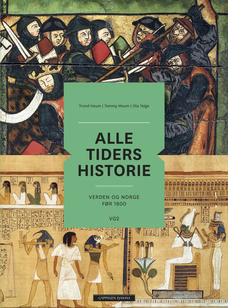 Omslag Alle tiders historie Vg2 av Trond Heum, Tommy Moum og Ola Teige (Innbundet)