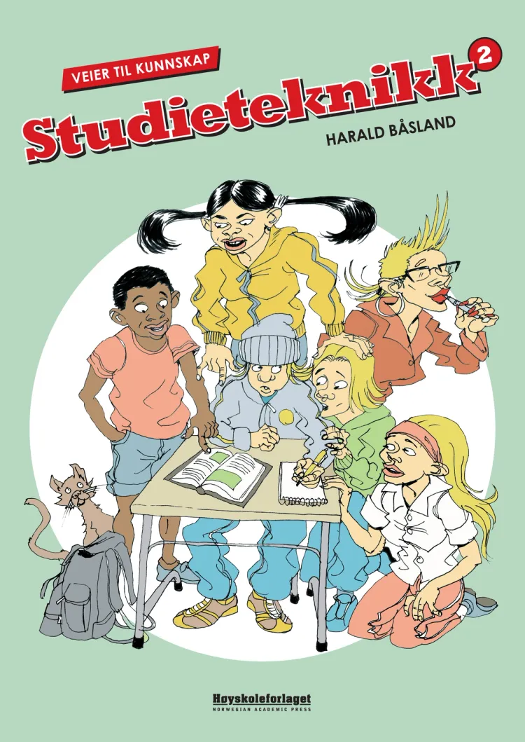 Omslag Studieteknikk 2 av Harald Båsland (Heftet)
