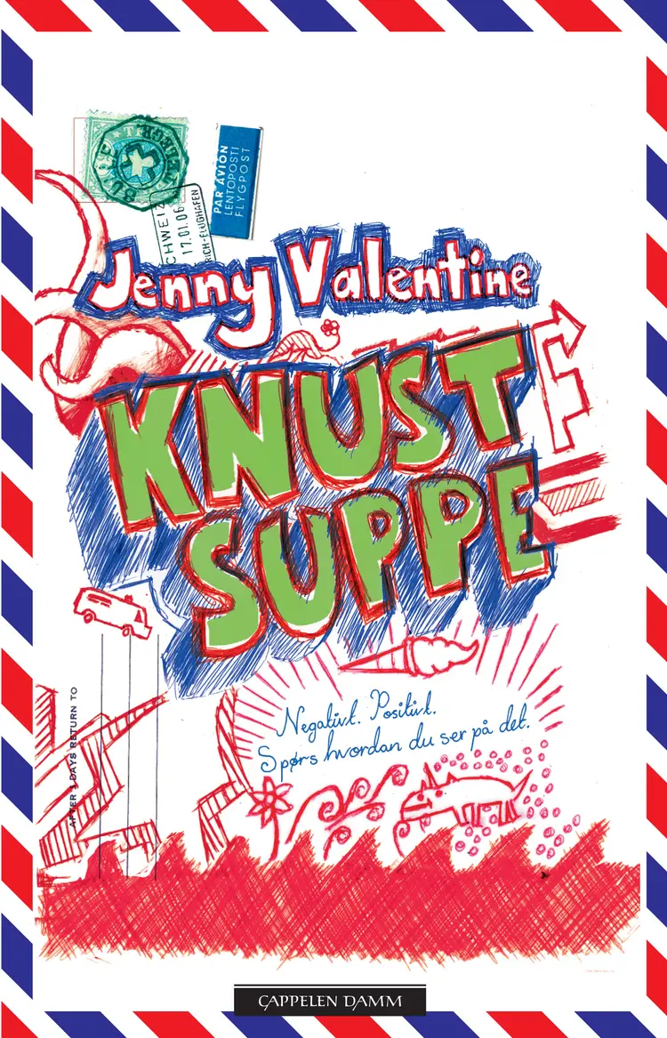 Omslag Knust suppe av Jenny Valentine (Innbundet)