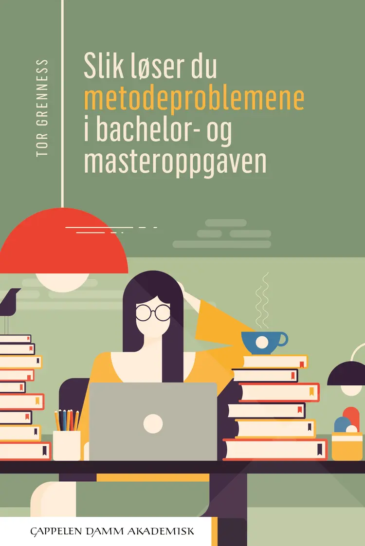 Omslag Slik løser du metodeproblemene i bachelor- og masteroppgaven av Tor Grenness (Heftet)
