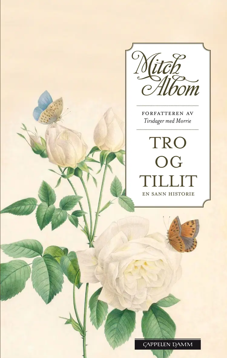 Omslag Tro og tillit av Mitch Albom (Innbundet)