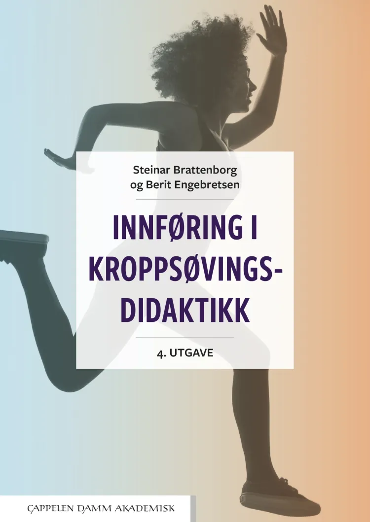 Omslag Innføring i kroppsøvingsdidaktikk av Steinar Brattenborg og Berit Engebretsen (Heftet)