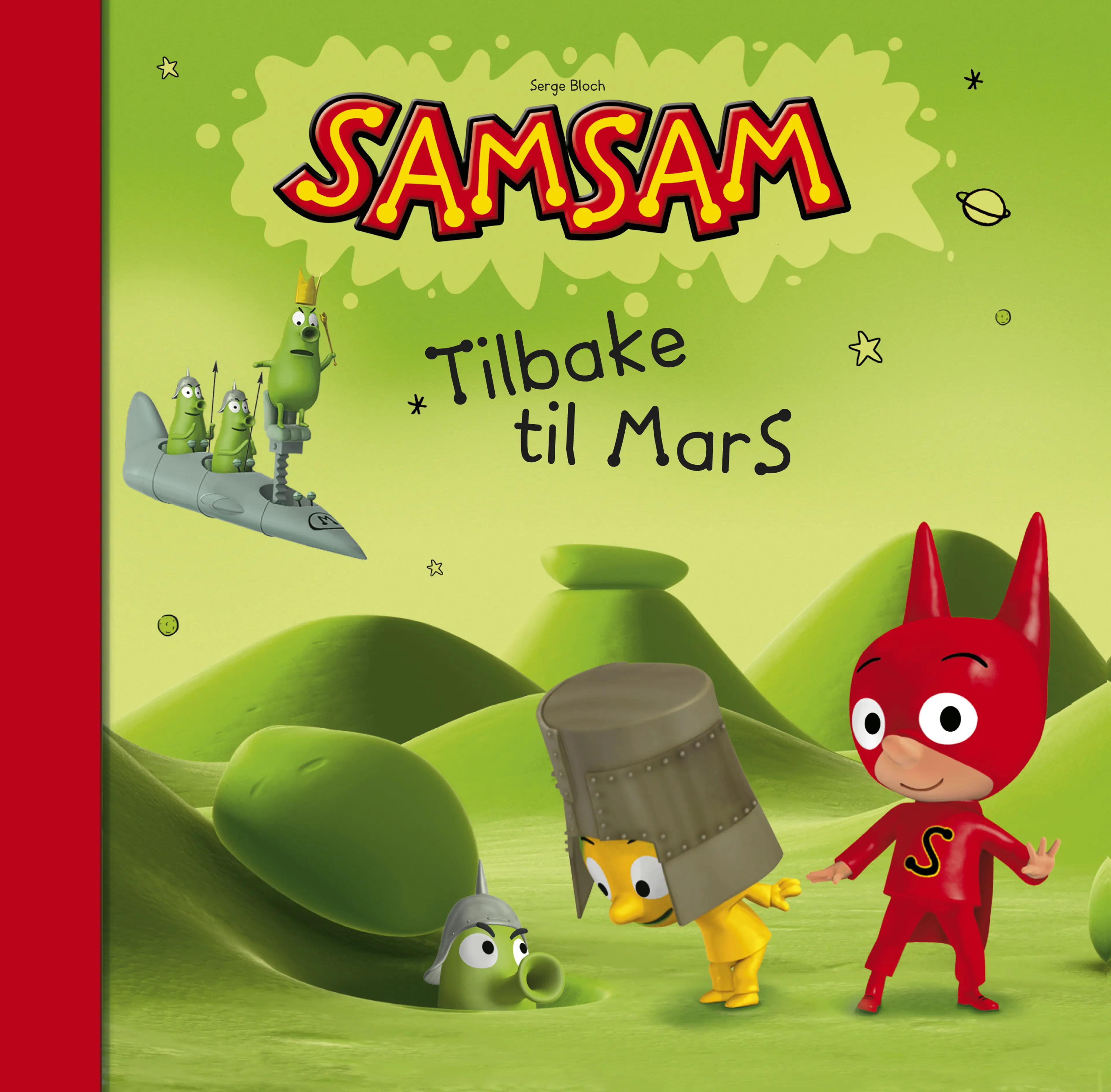 Omslag Tilbake til Mars (Innbundet)