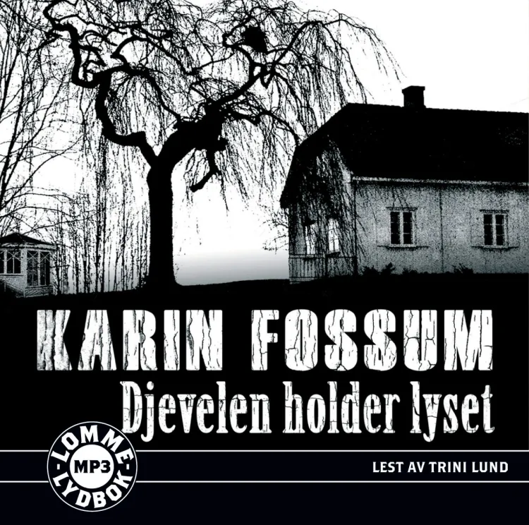Omslag Djevelen holder lyset av Karin Fossum (CD)