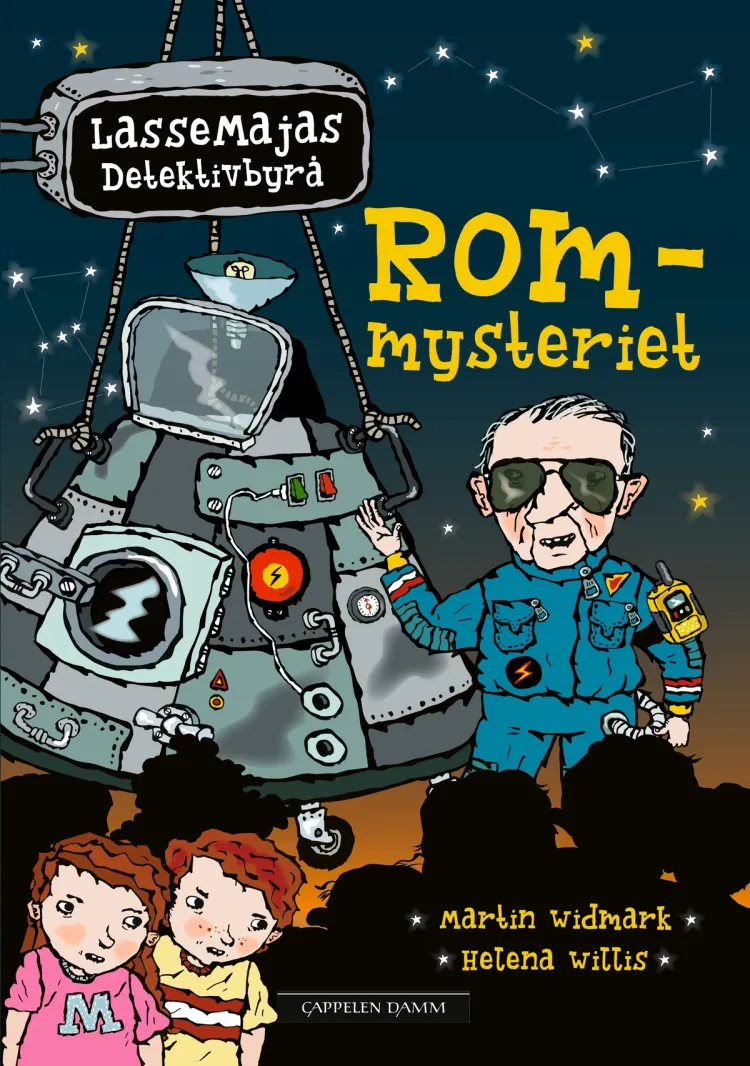 Omslag LasseMajas Detektivbyrå: Rom-mysteriet av Martin Widmark (Ebok)