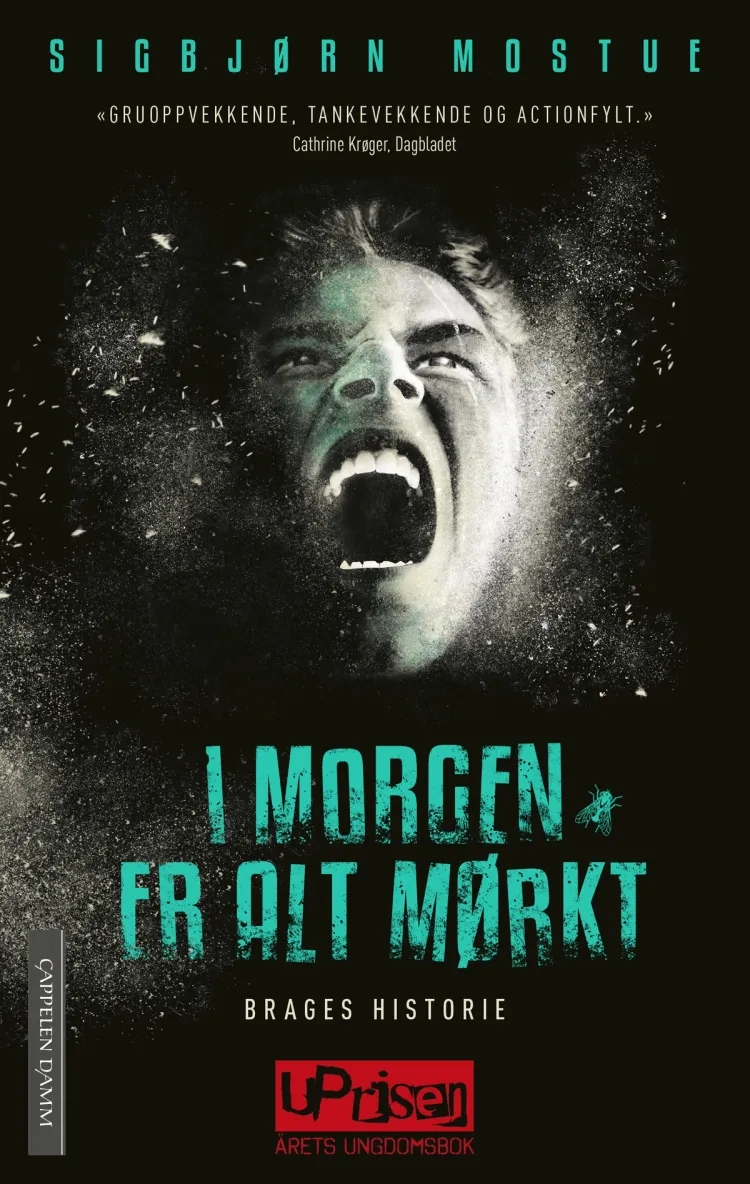 Omslag I morgen er alt mørkt: Brages historie av Sigbjørn Mostue (Heftet)