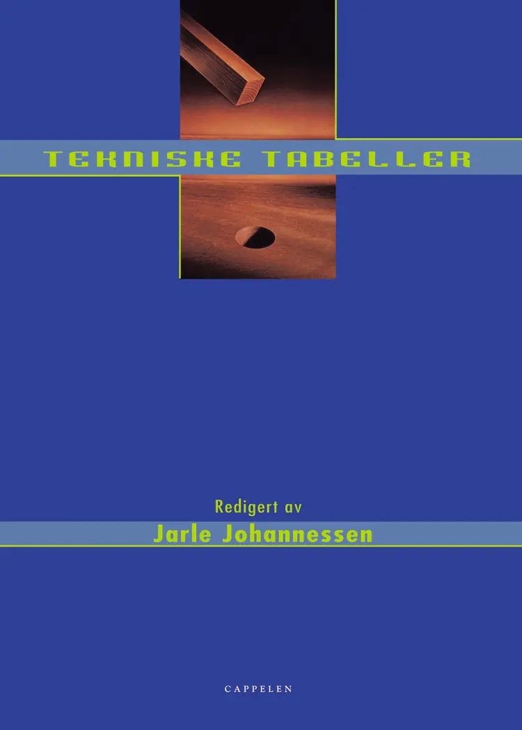 Omslag Tekniske tabeller av Jarle Johannessen (Heftet)