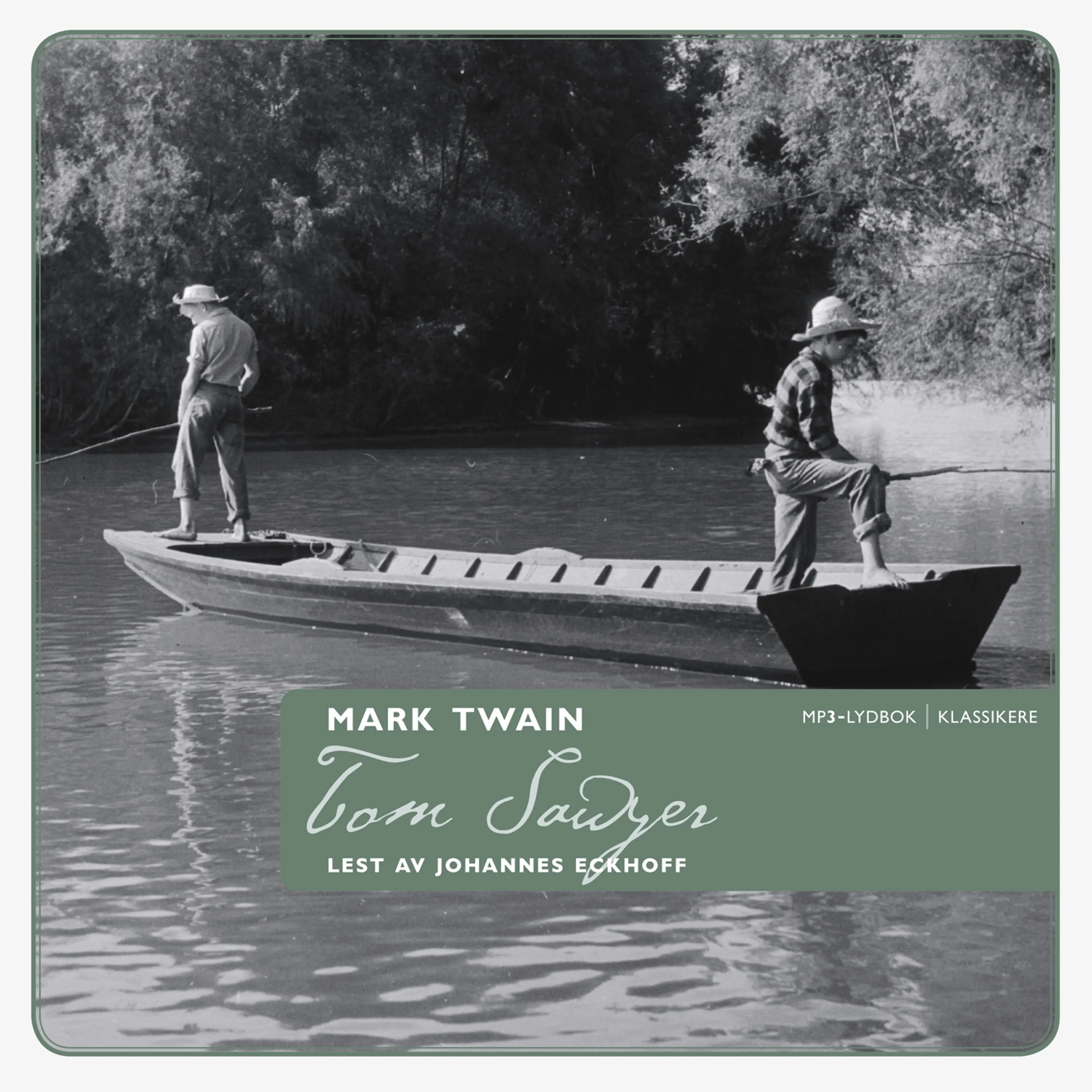 Omslag Tom Sawyer av Mark Twain (CD)