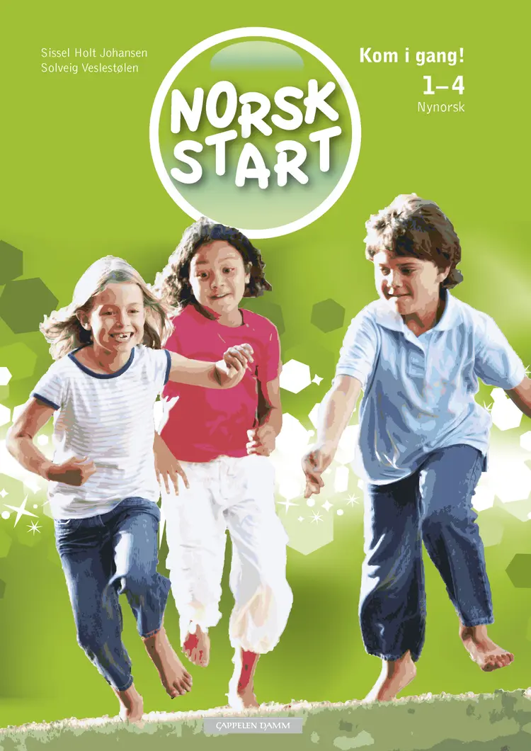 Omslag Norsk start 1-4 Kom i gang! av Sissel Holt Johansen og Solveig Veslestølen (Heftet)