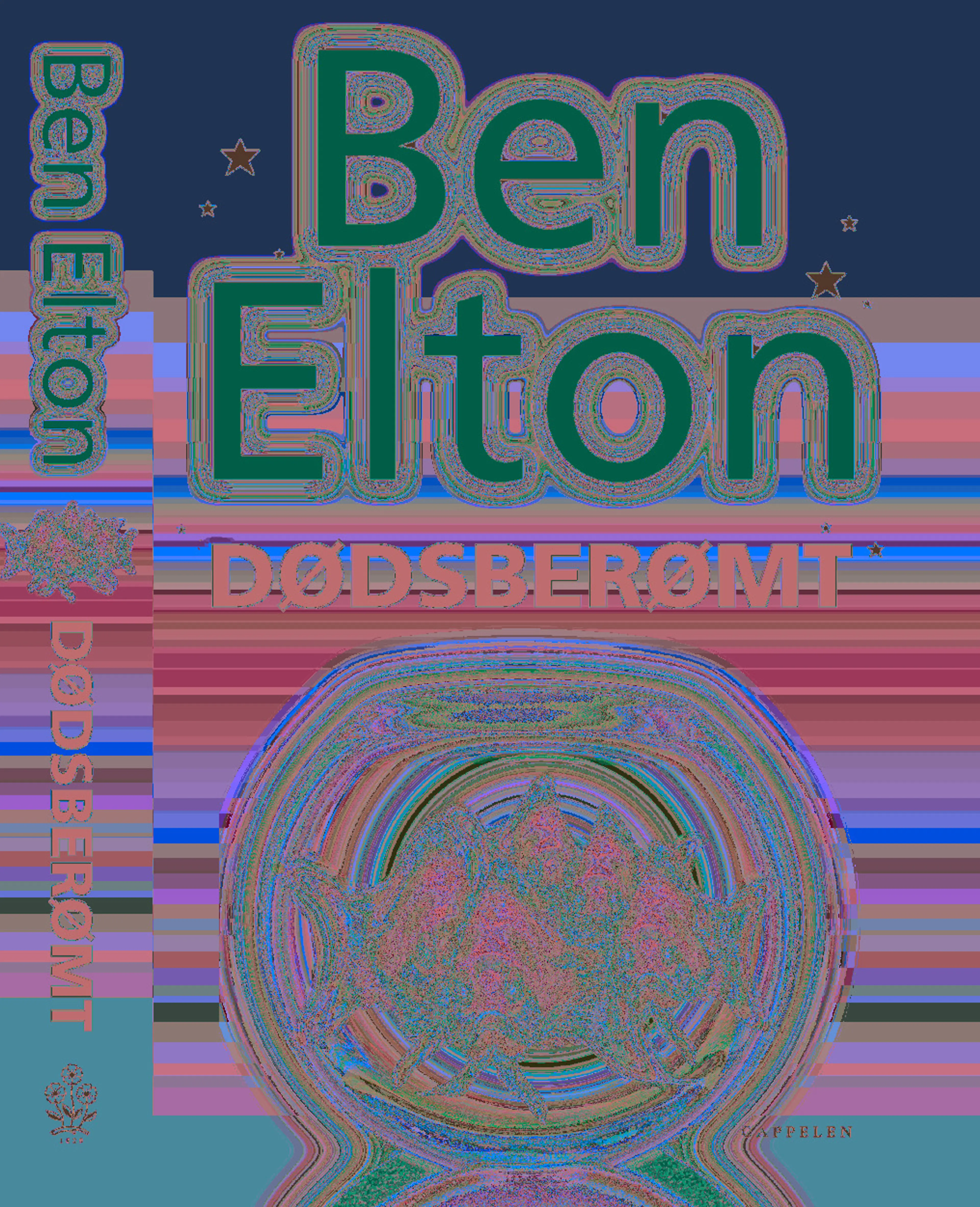Omslag Dødsberømt av Ben Elton (Innbundet)