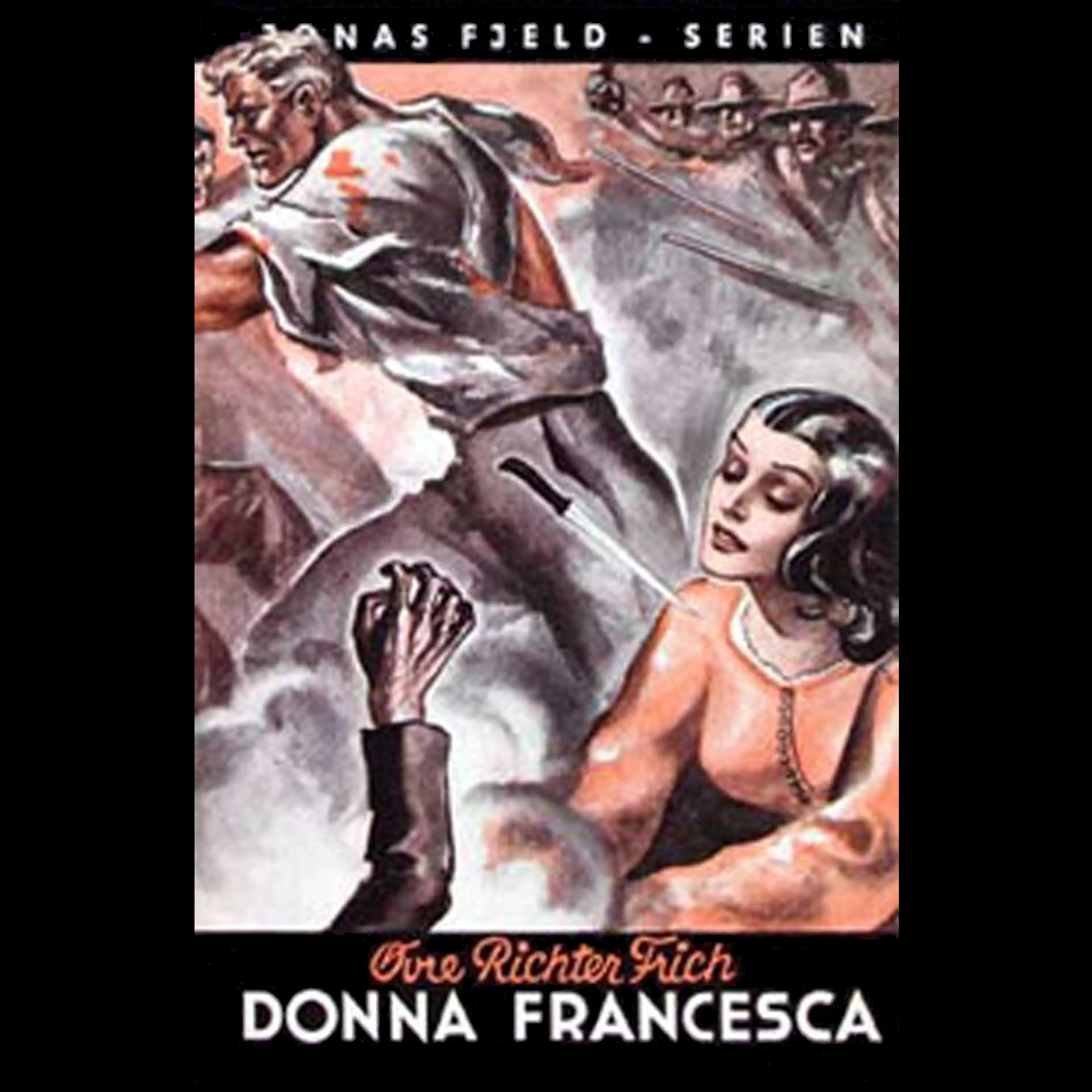 Omslag Donna Francesca av Øvre Richter Frich (Lydbok)